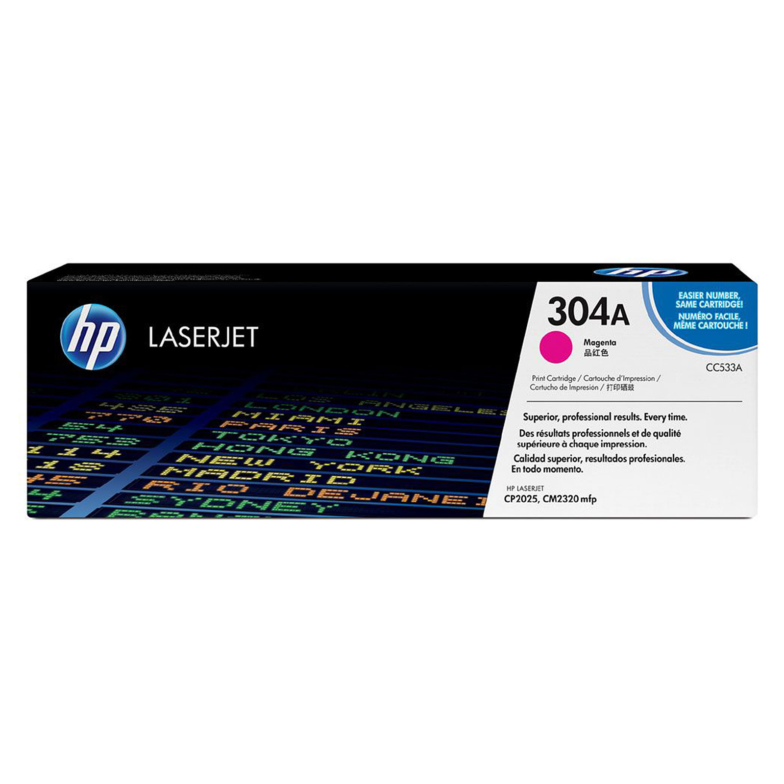 HP 304A (CC533A) Magenta - Toner imprimante HP