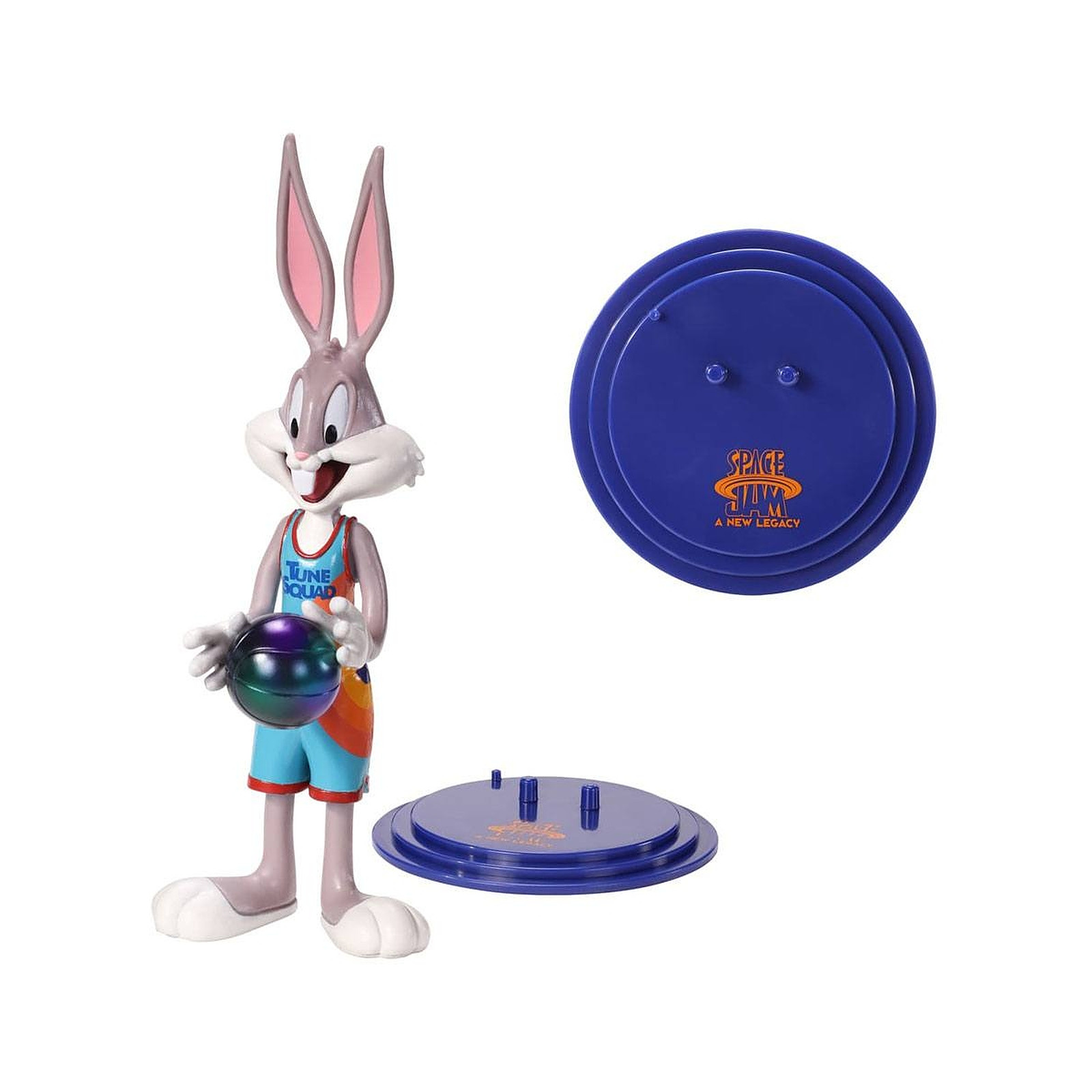 Space Jam 2 - Figurine flexible Bendyfigs Bugs Bunny 19 cm - Figurines Noble Collection