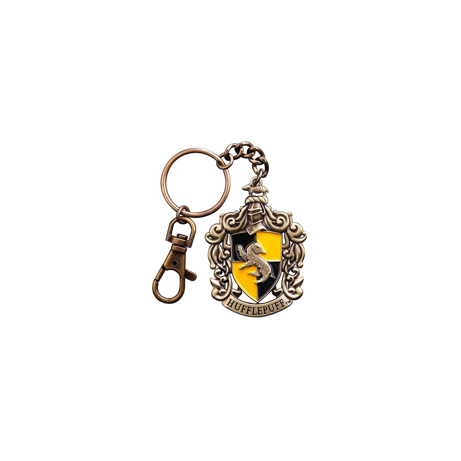 Harry Potter - Porte-cles metal Hufflepuff 5 cm - Porte-cles Noble Collection