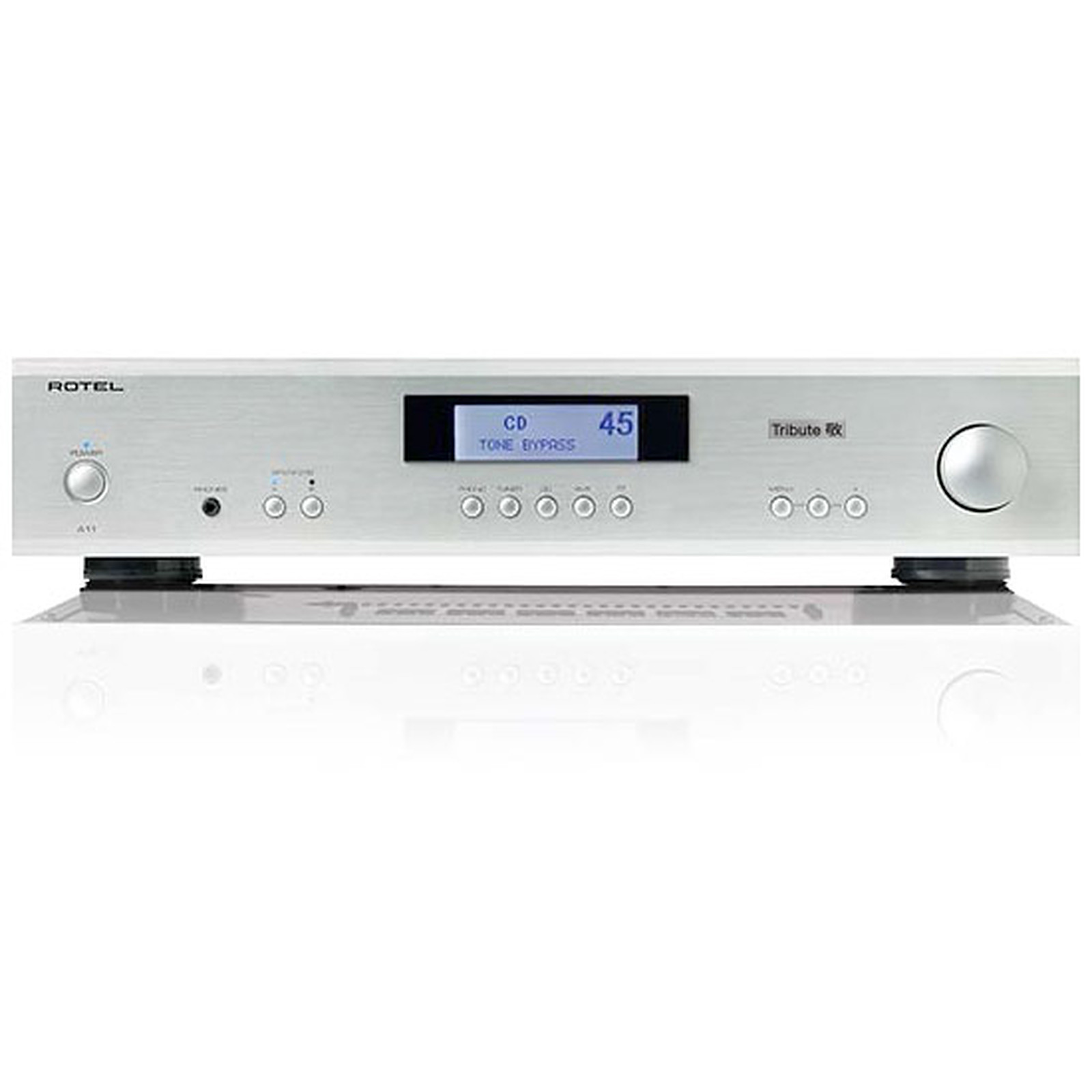 Rotel A11 Tribute Edition Argent - Amplificateur Hifi Rotel
