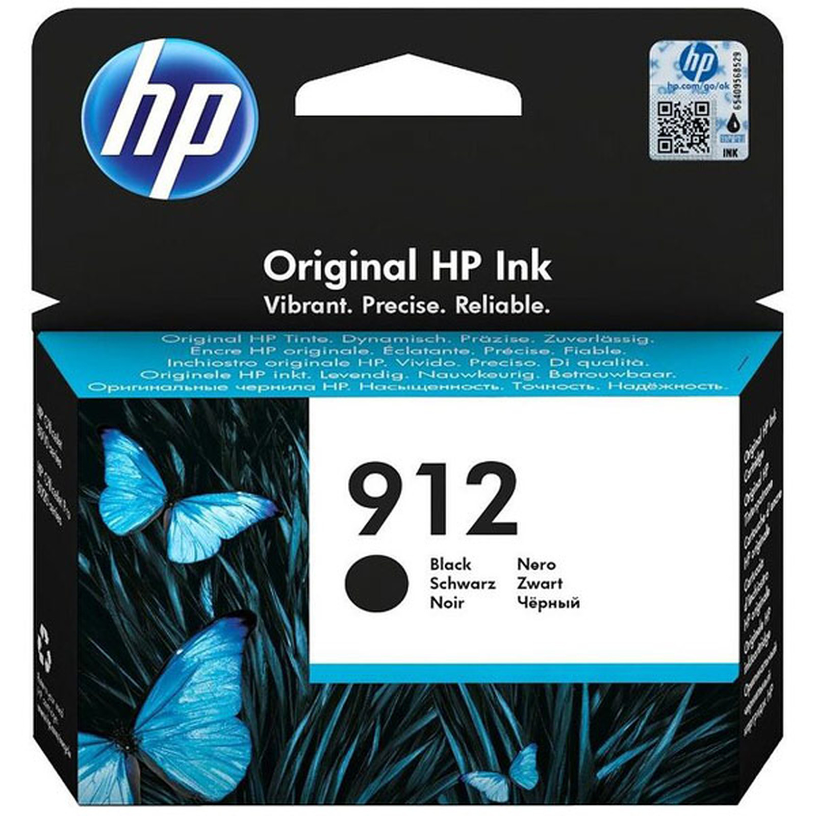 HP 912 (3YL80AE) - Noir - Cartouche imprimante HP