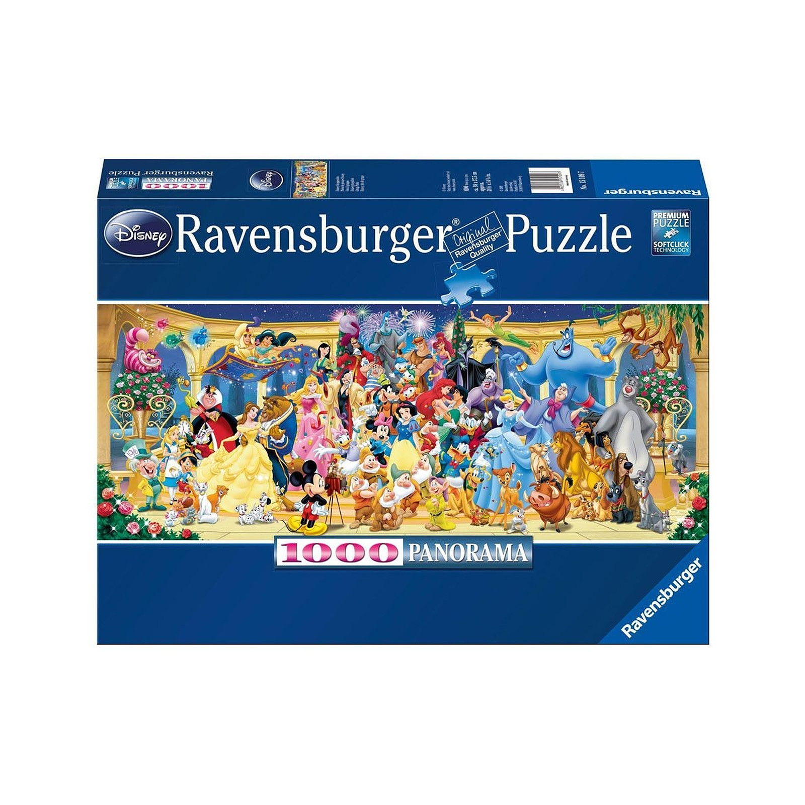 Disney - Puzzle Panorama Photo de groupe (1000 pièces) - Puzzle Ravensburger