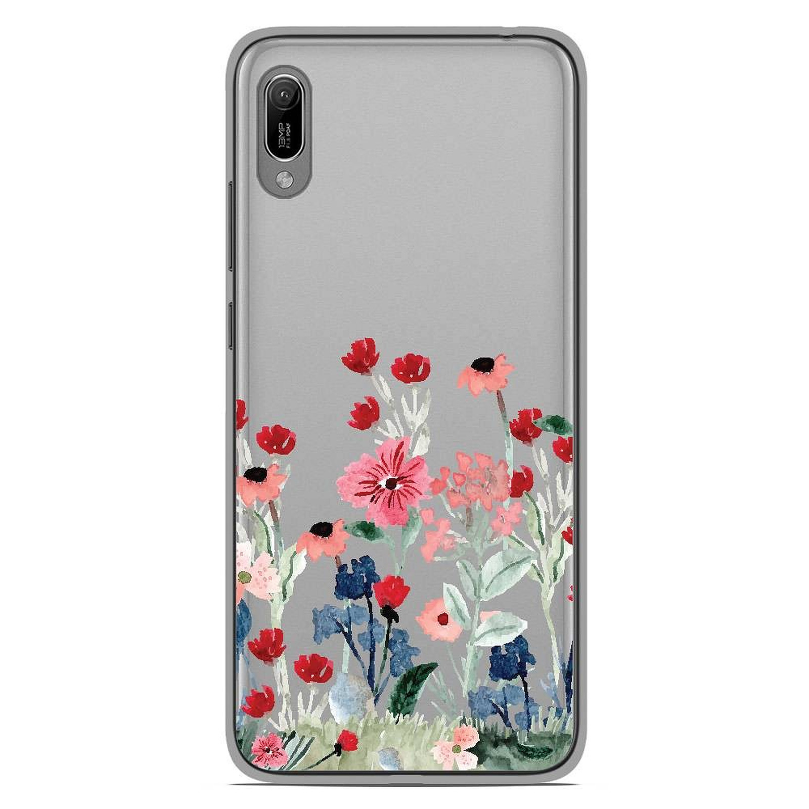 1001 Coques Coque silicone gel Huawei Y6 2019 motif Printemps en fleurs - Coque telephone 1001Coques