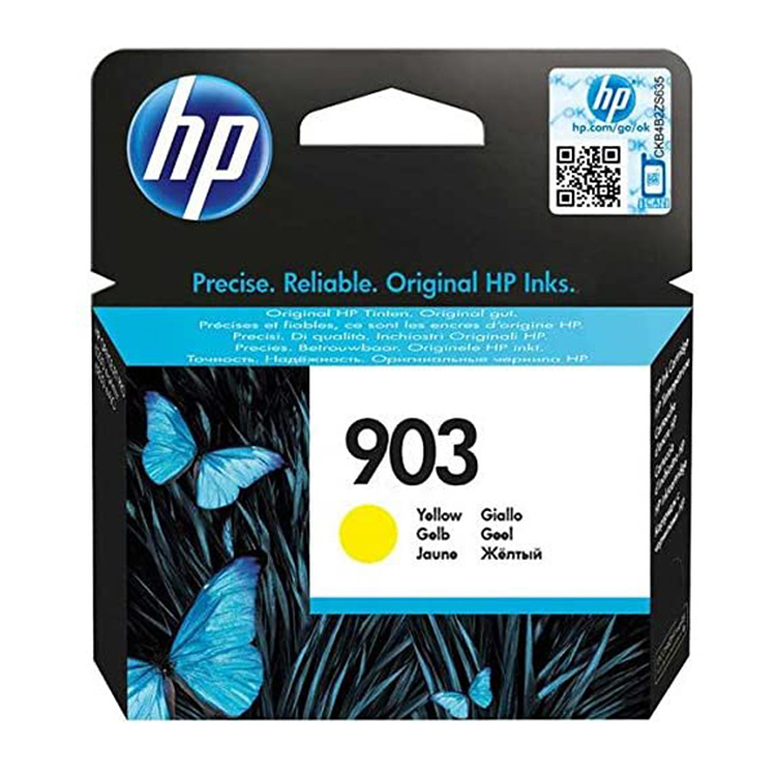 HP 903 (T6L95AE) - Jaune - Cartouche imprimante HP