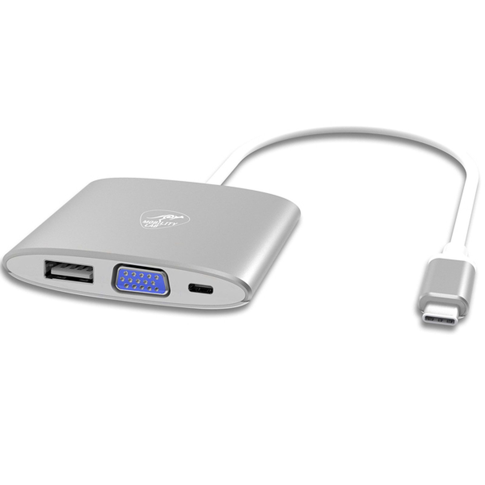 Mobility Lab Adaptateur USB-C / VGA + USB-C + USB - USB Mobility Lab