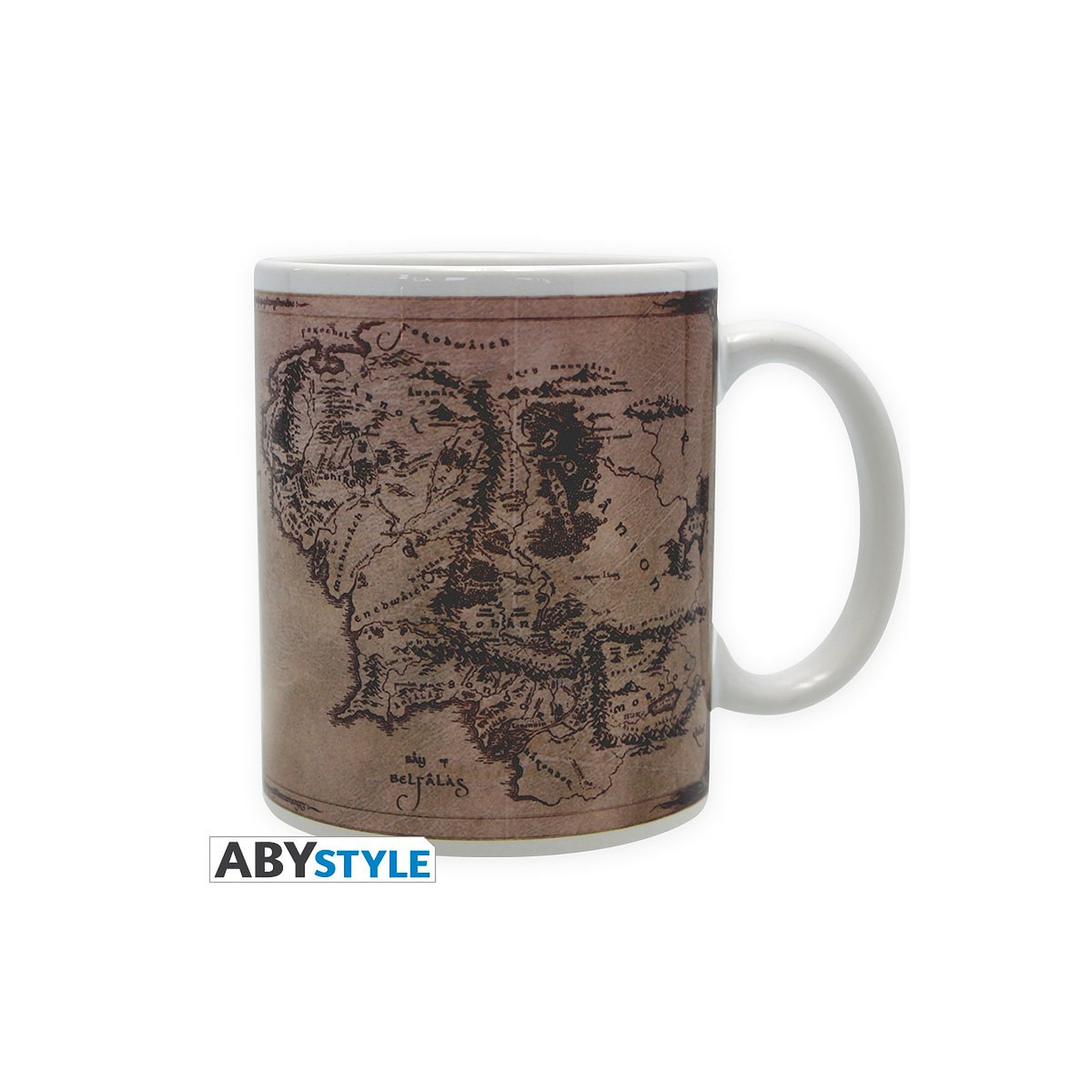 Le Seigneur des anneaux - Mug Carte - Mugs Abystyle