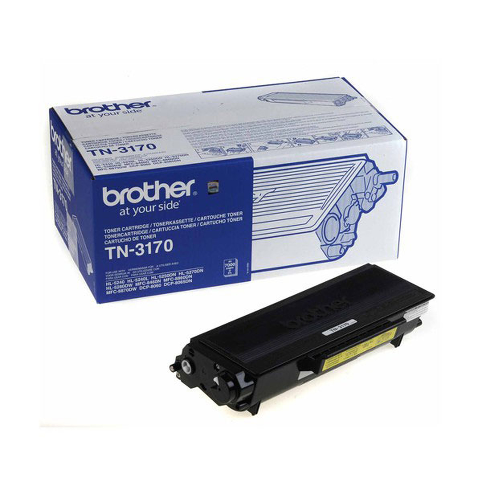 Brother TN-3170 (Noir) - Toner imprimante Brother