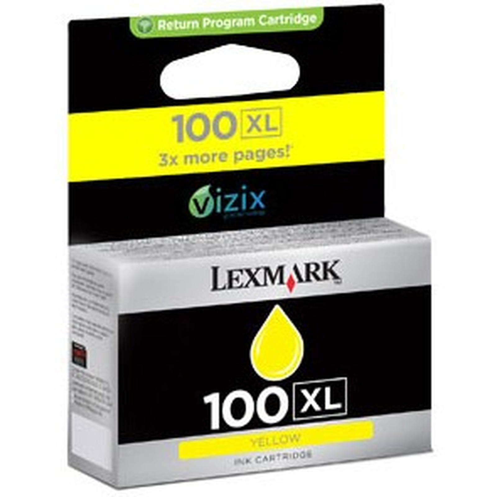 Lexmark cartouche n100XL (Jaune) - Cartouche imprimante Lexmark