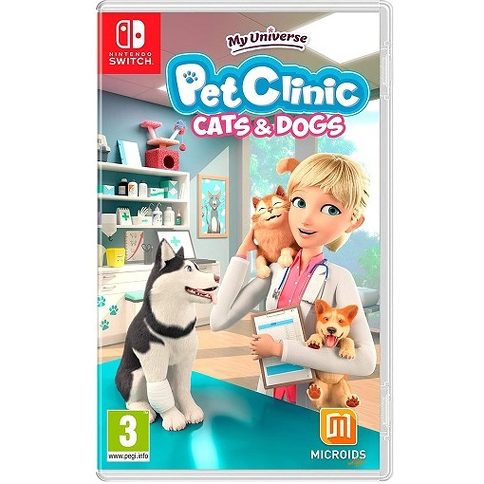 My Universe Pet Clinic Cats et Dogs (SWITCH) - Jeux Nintendo Switch Microa¯ds