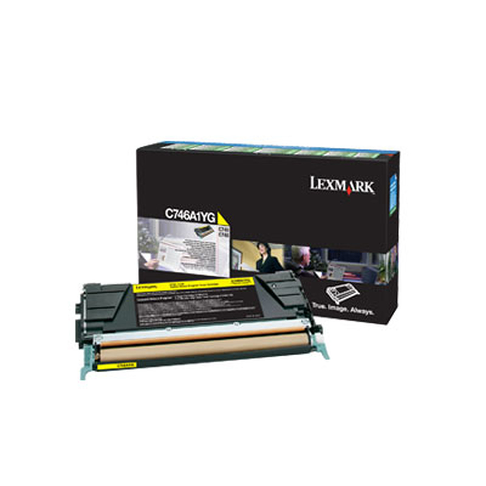 Lexmark C746A1YG - Toner imprimante Lexmark