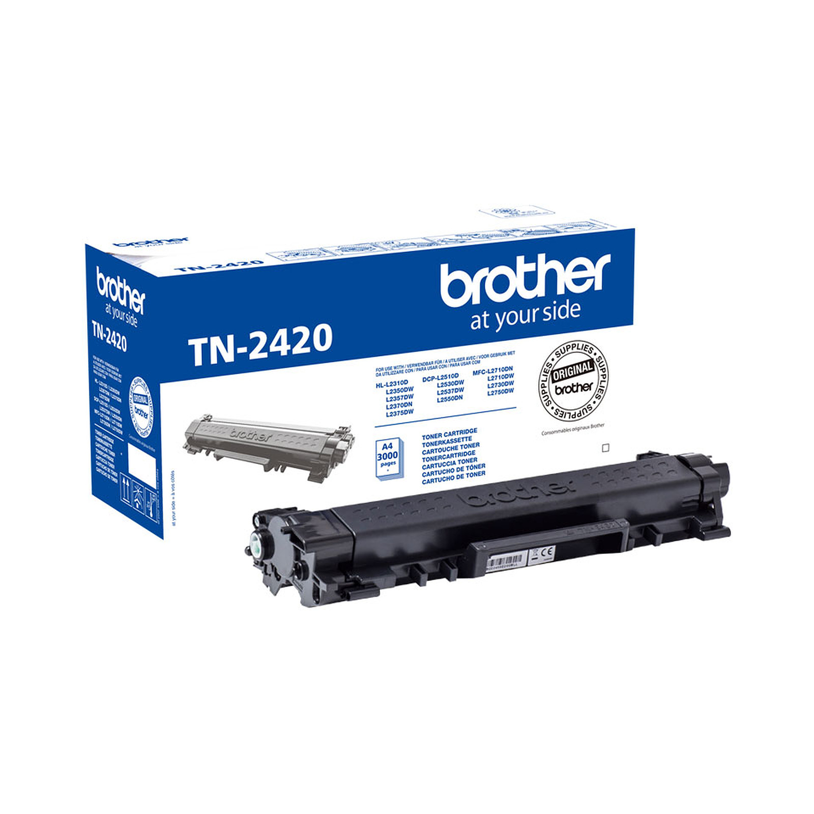 Brother TN-2420 (Noir) - Toner imprimante Brother