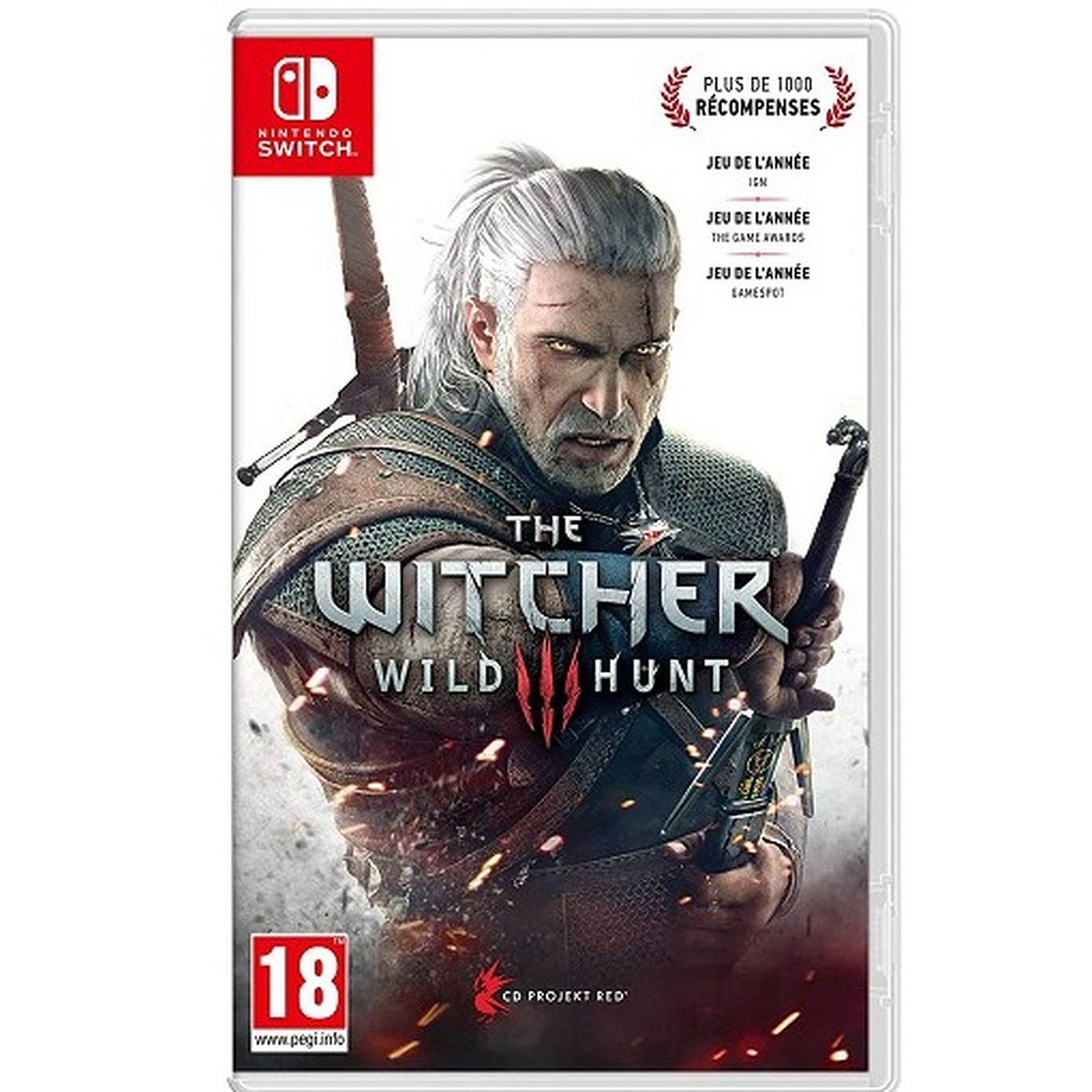 The Witcher 3 Wild Hunt (SWITCH) - Jeux Nintendo Switch Bandai Namco Games