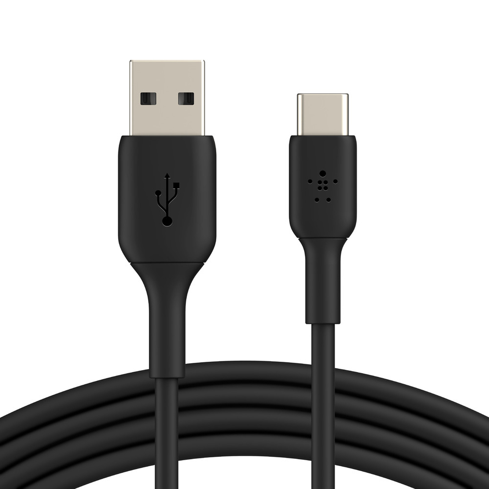 Belkin Cable USB-A vers USB-C (noir) - 2 m - Cable & Adaptateur Belkin