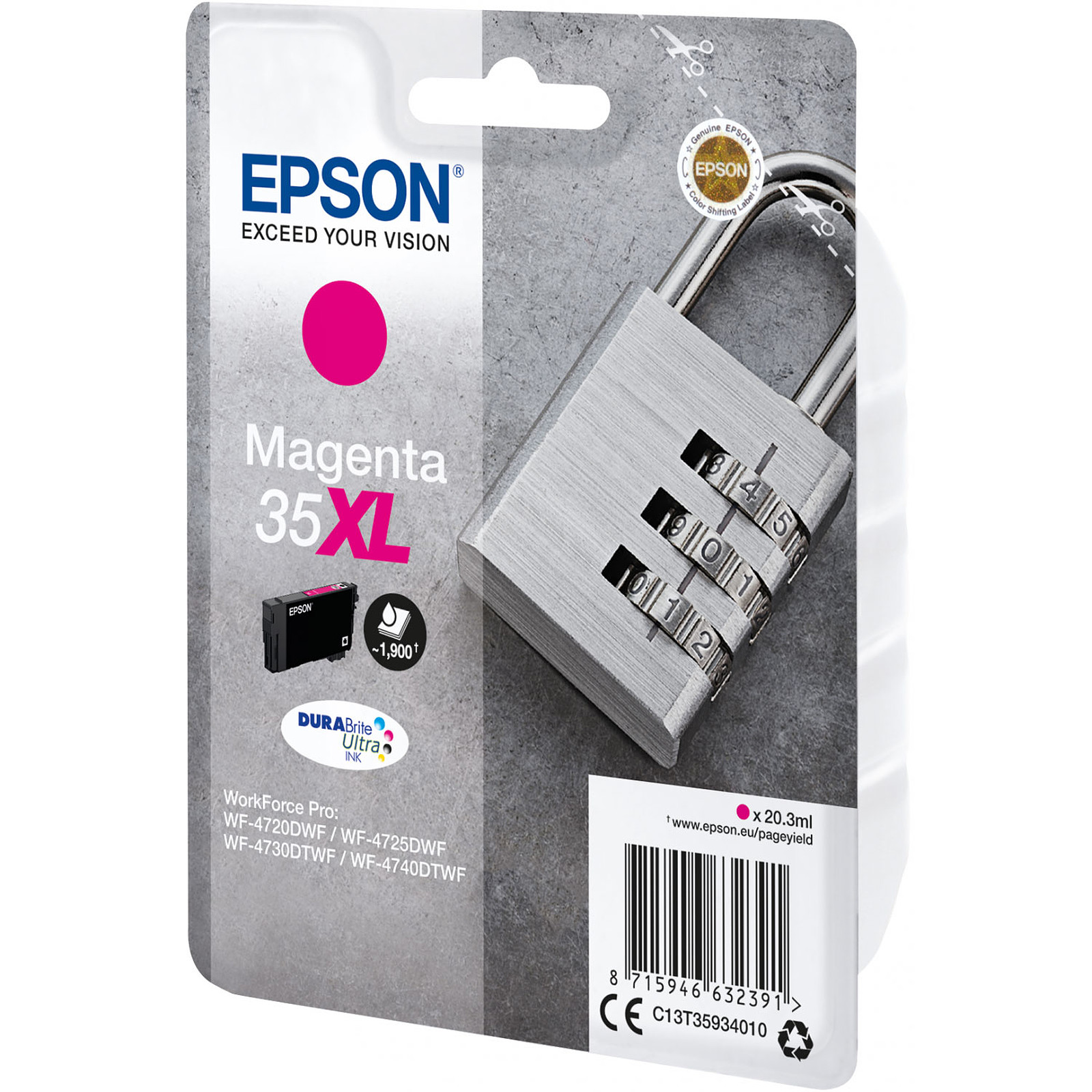 Epson Cadenas Magenta 35XL - Cartouche imprimante Epson