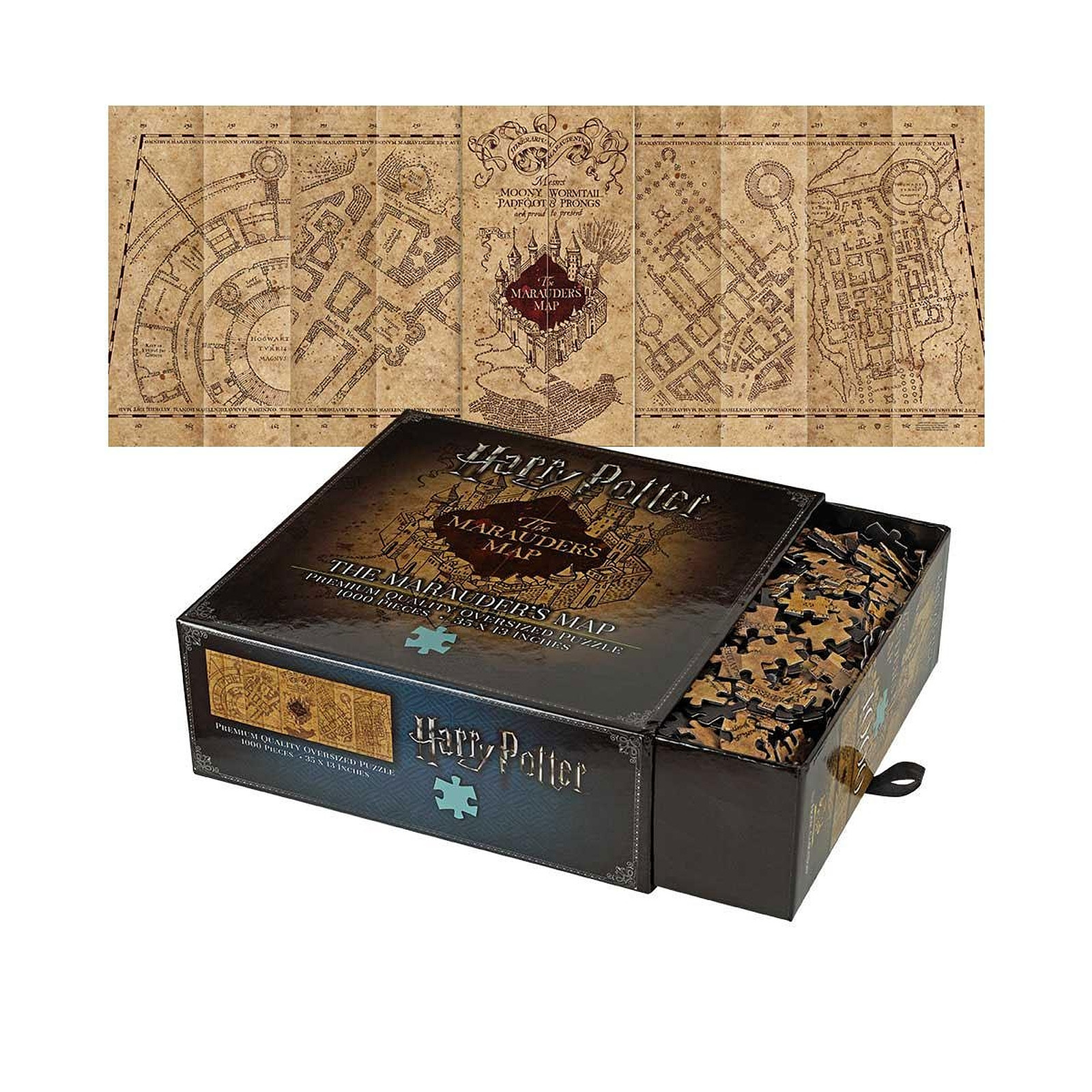 Harry Potter - Puzzle The Marauder's Map Cover - Puzzle Noble Collection
