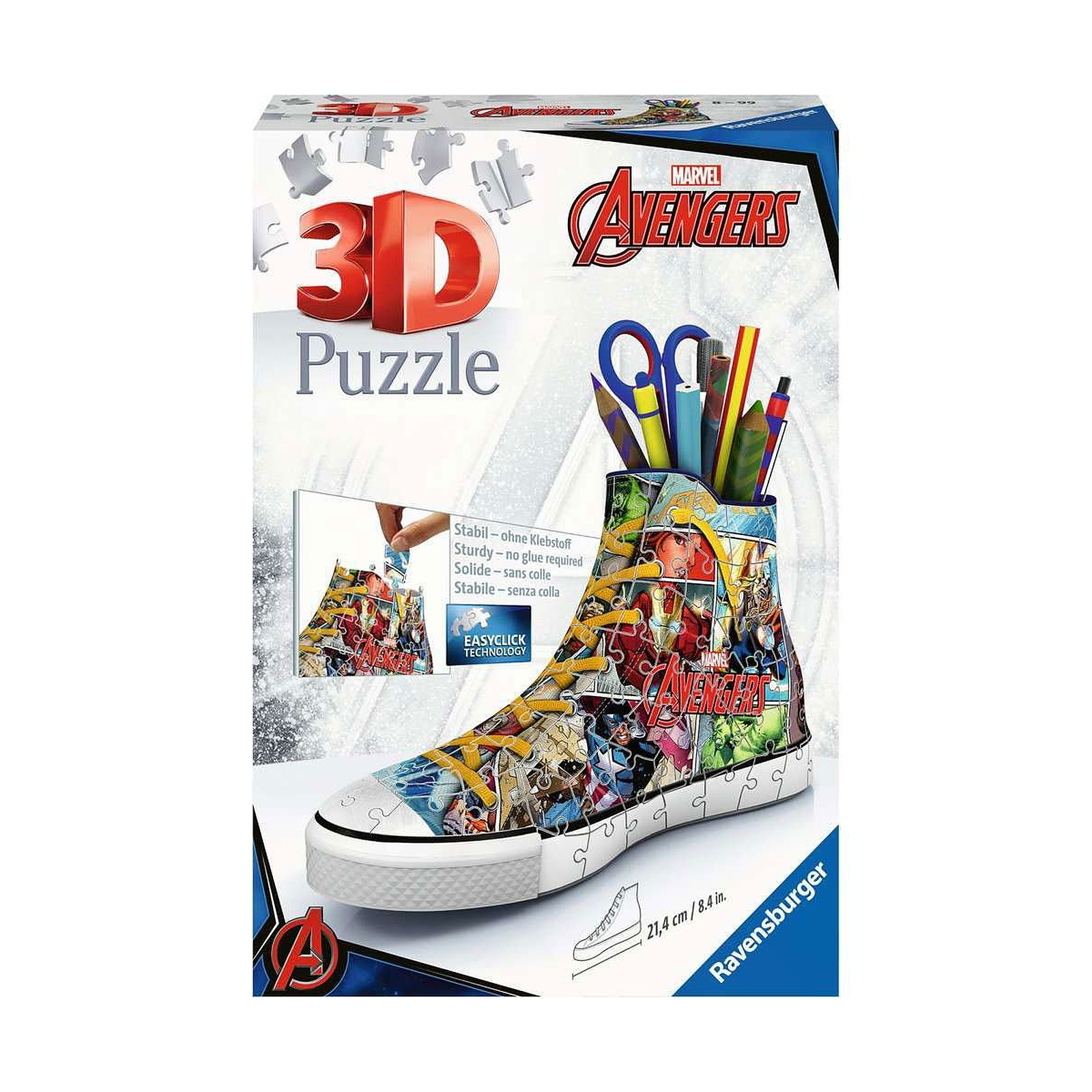 Avengers - Puzzle 3D Sneaker Avengers (108 pièces) - Puzzle Ravensburger