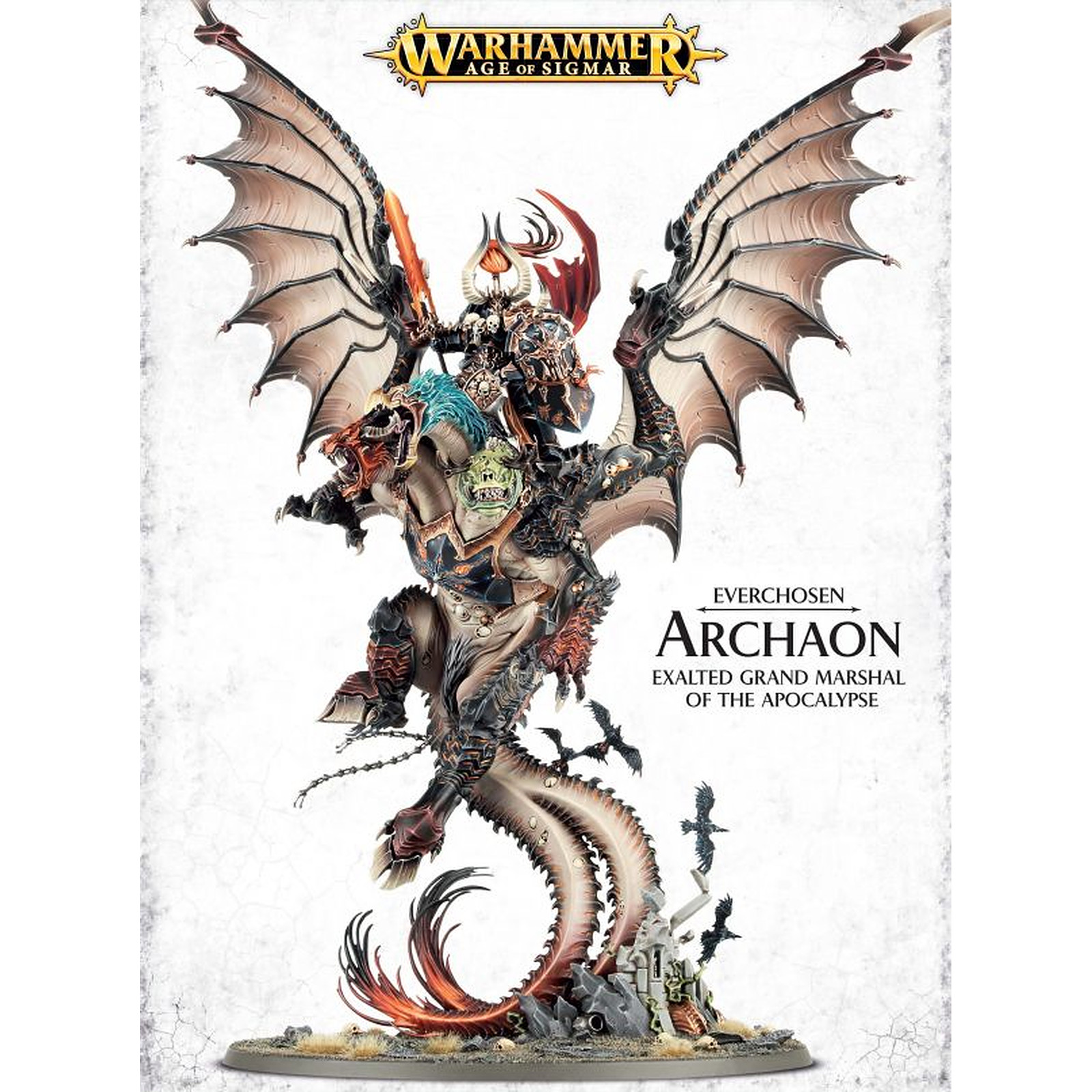 Warhammer AoS - Archaon Everchosen Exalted Grand Marshal - Jeux de figurines Games workshop