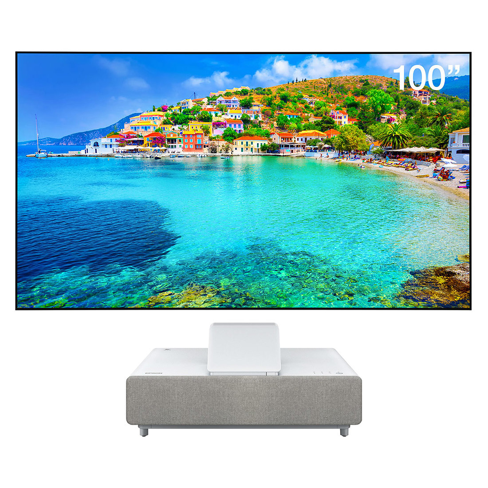 Epson EH-LS500 Blanc Edition Android TV + ELPSC35 - Videoprojecteur Epson