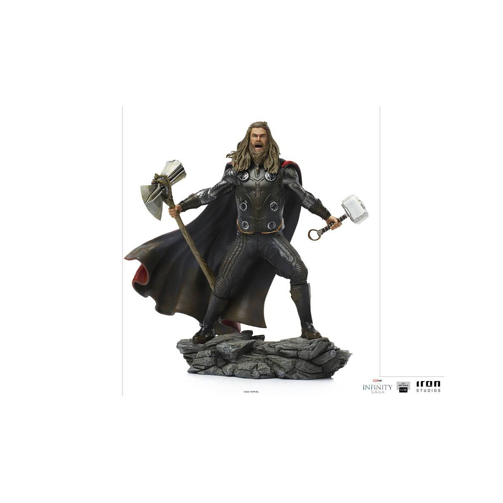 Marvel The Infinity Saga - Statuette BDS Art Scale 1/10 Thor Ultimate 23 cm - Figurines Iron Studios