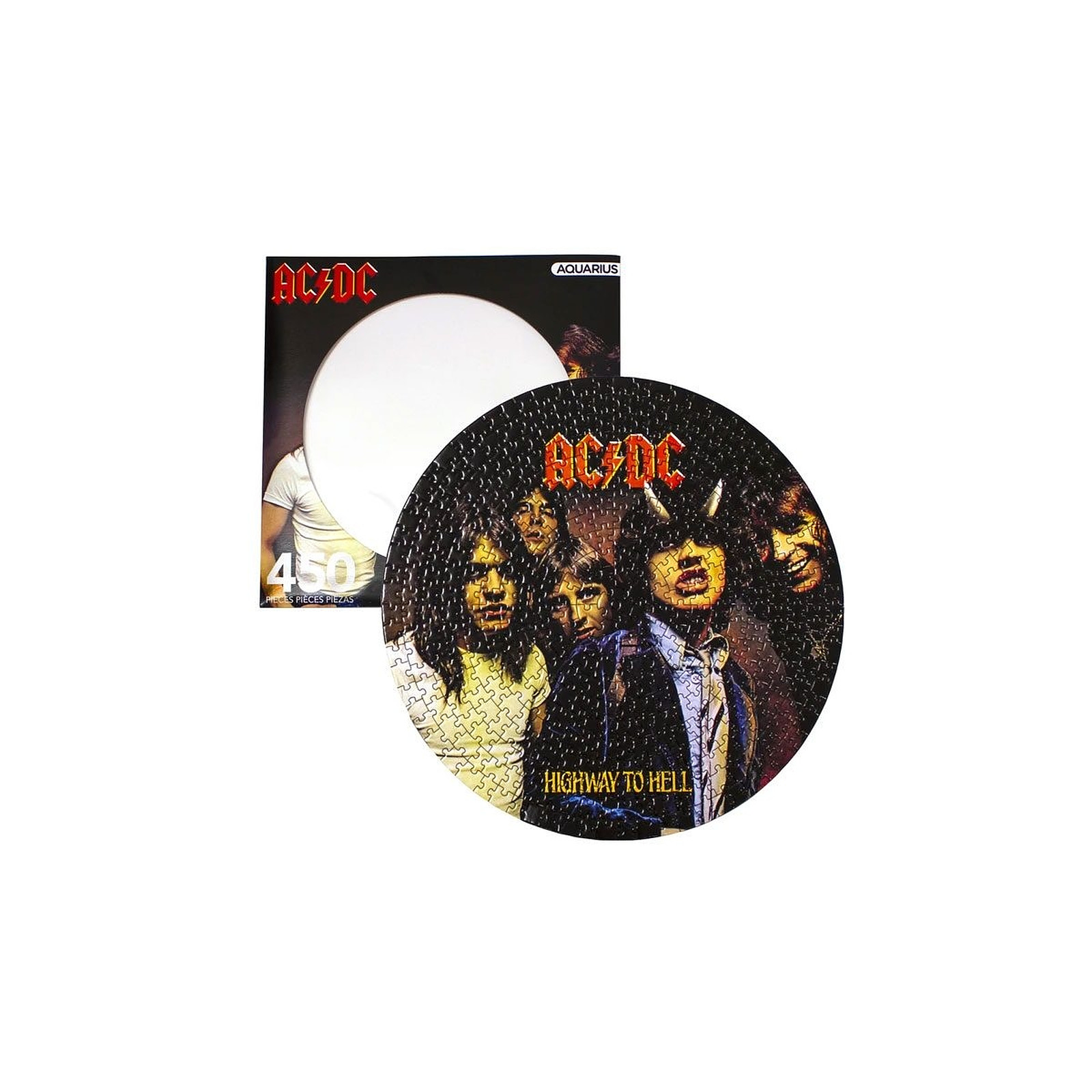 AC/DC - Puzzle Disc Highway To Hell (450 pièces) - Puzzle DIVERS