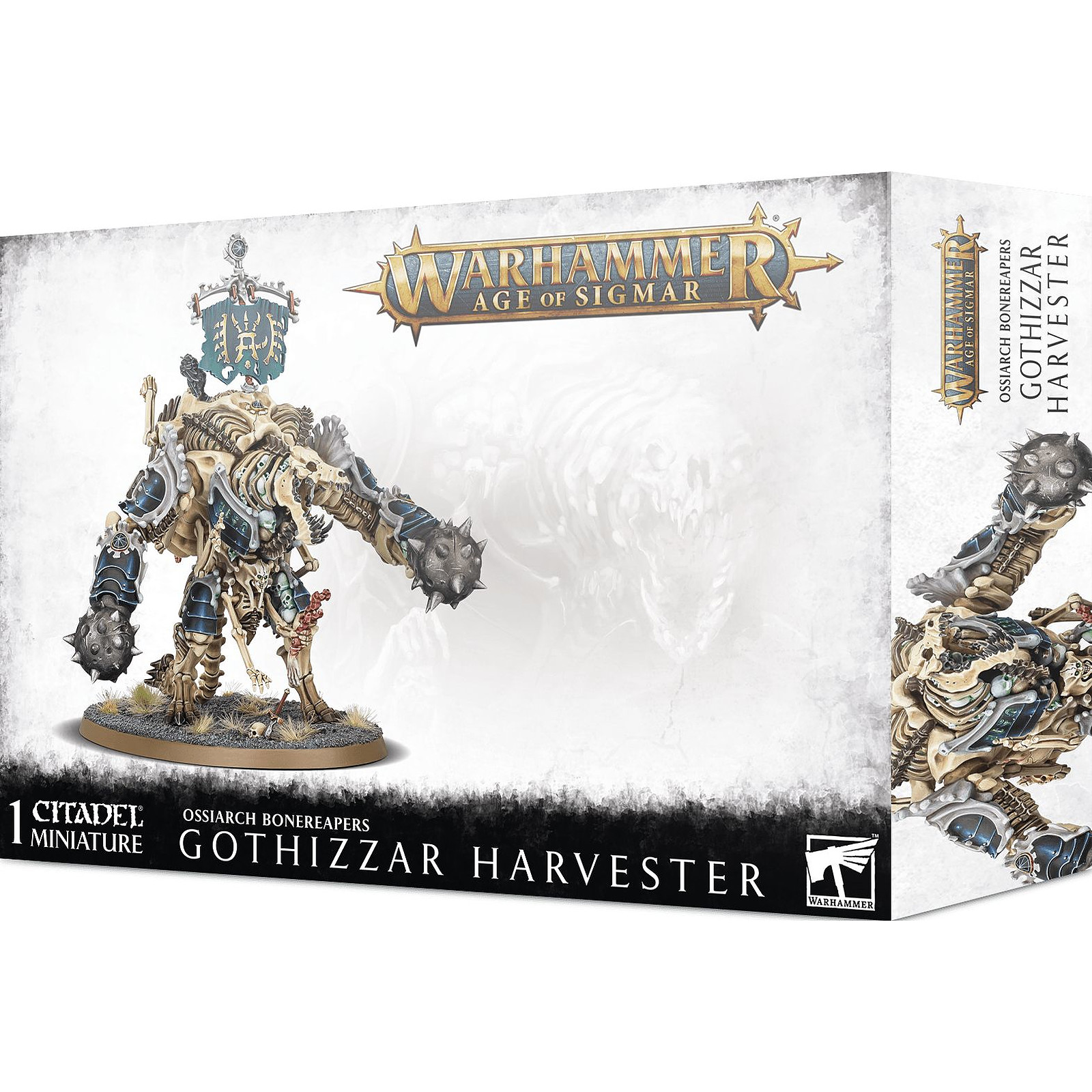 Warhammer AoS - Ossiarch Bonereapers Gothizzar Harvester - Jeux de figurines Games workshop