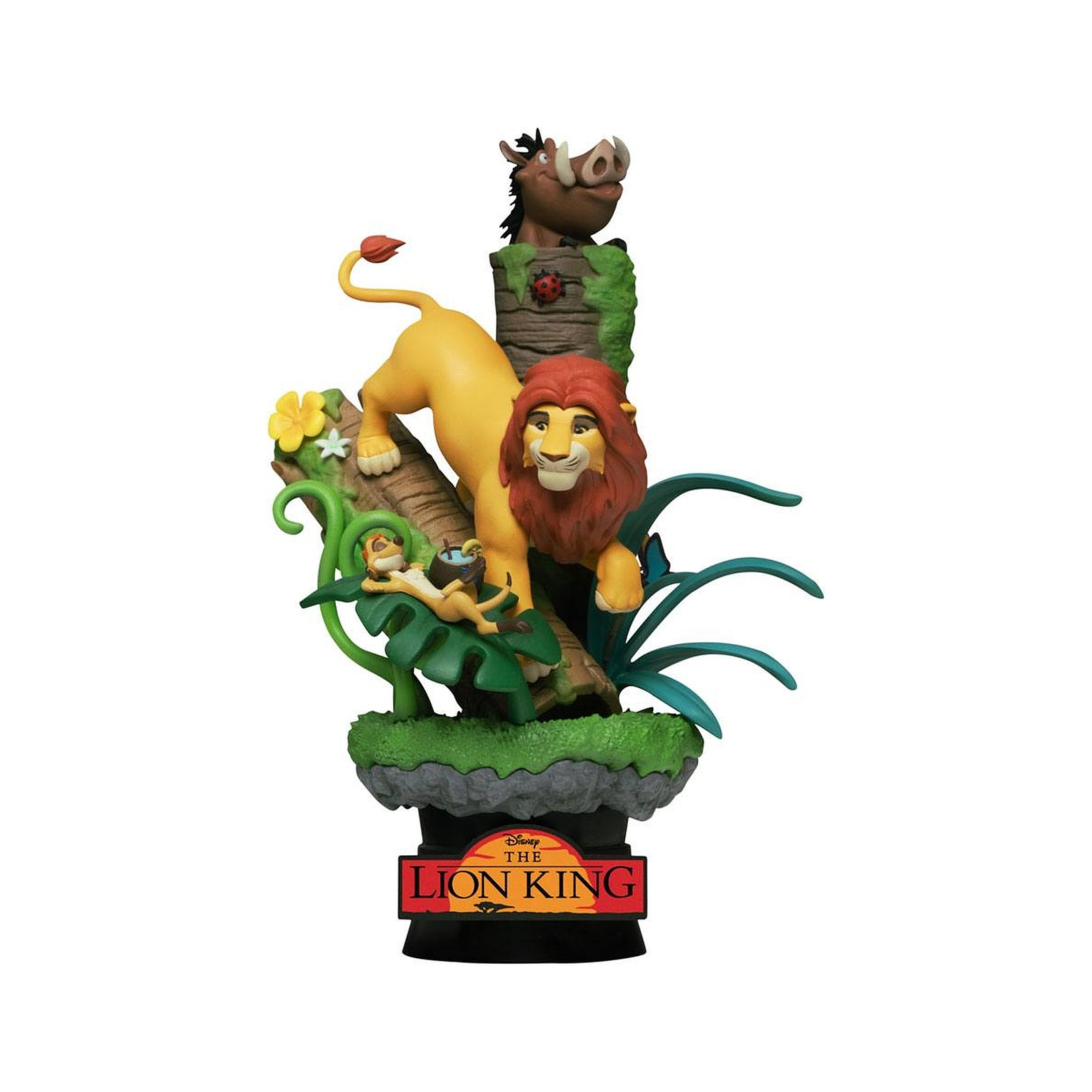 Disney Class Series - Diorama D-Stage Le Roi lion 15 cm - Figurines Beast Kingdom Toys