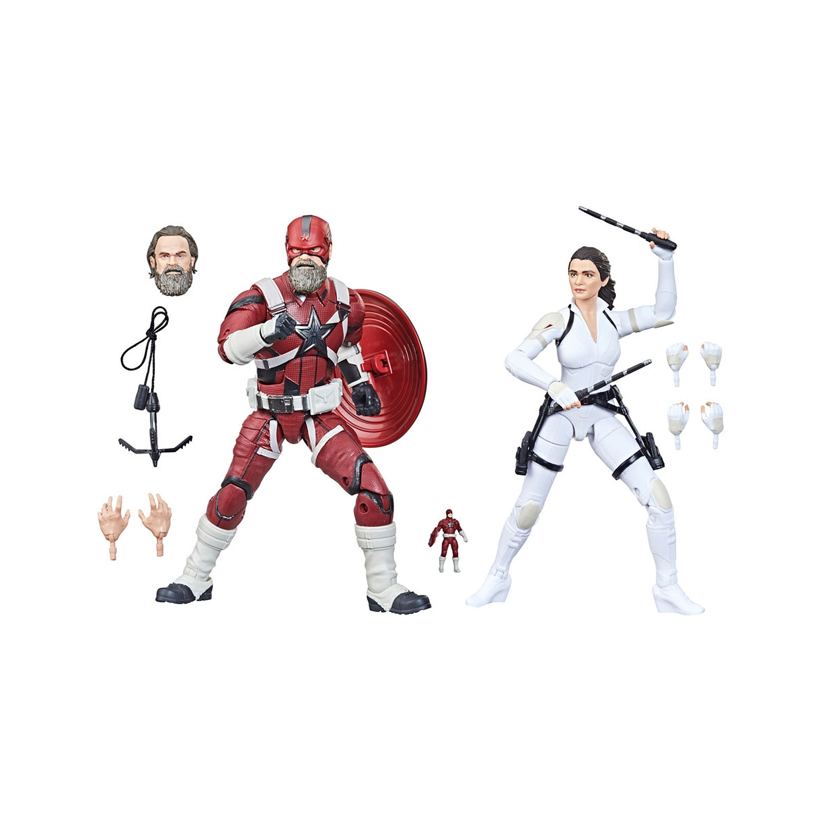 Marvel Legends - Pack 2 figurines Marvel Legends Black Widow 2021 Red Guardian & Melina 15 cm - Figurines Hasbro