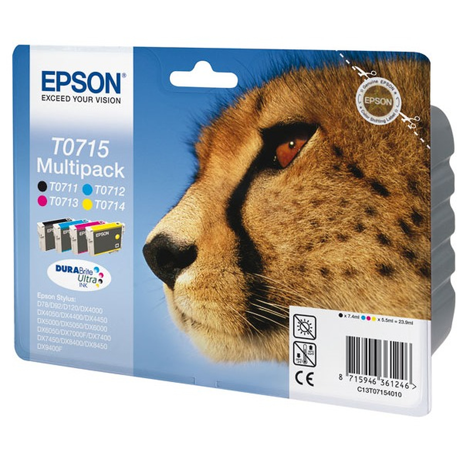 Epson T0715 MultiPack - Cartouche imprimante Epson