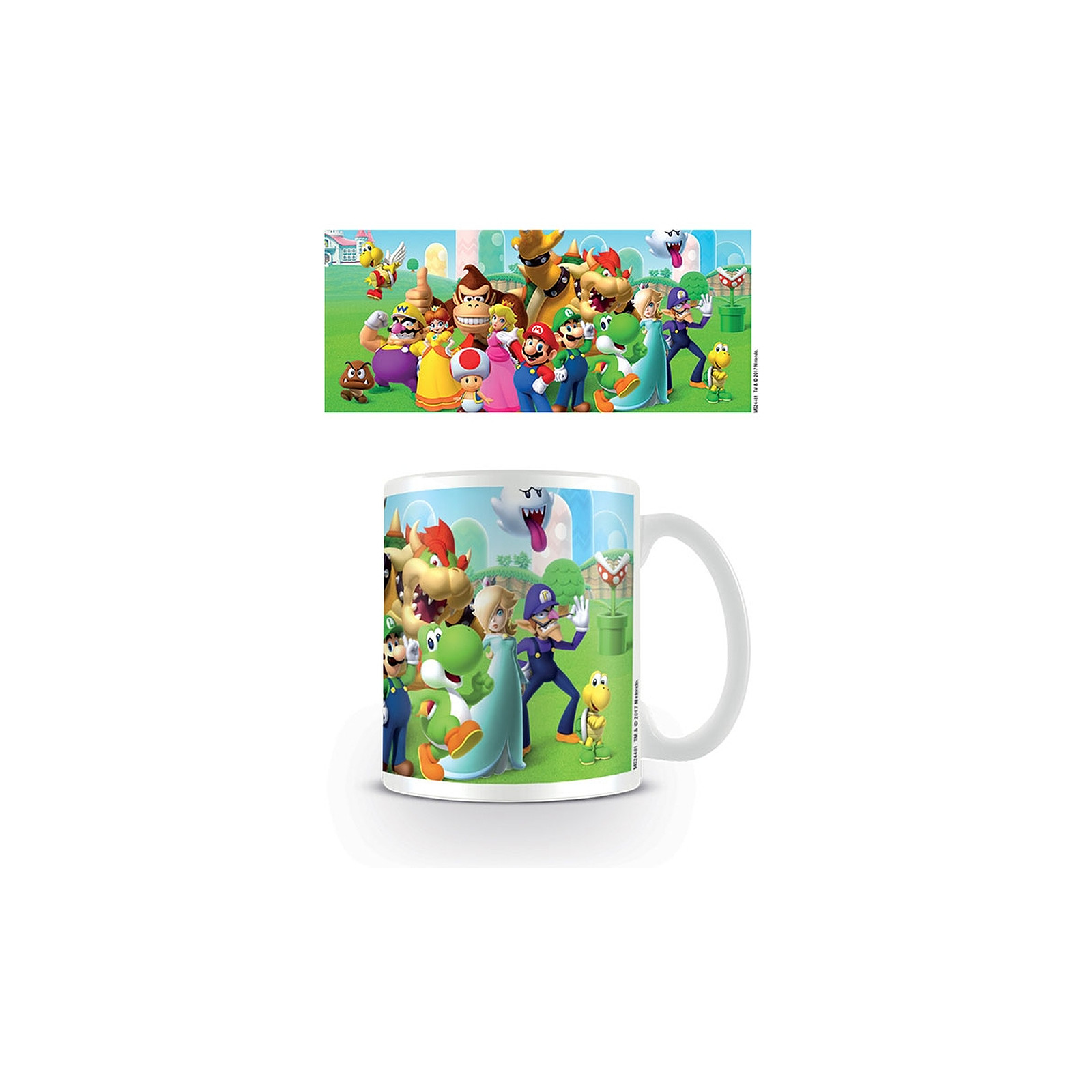 Super Mario - Mug Mushroom Kingdom - Mugs Pyramid International