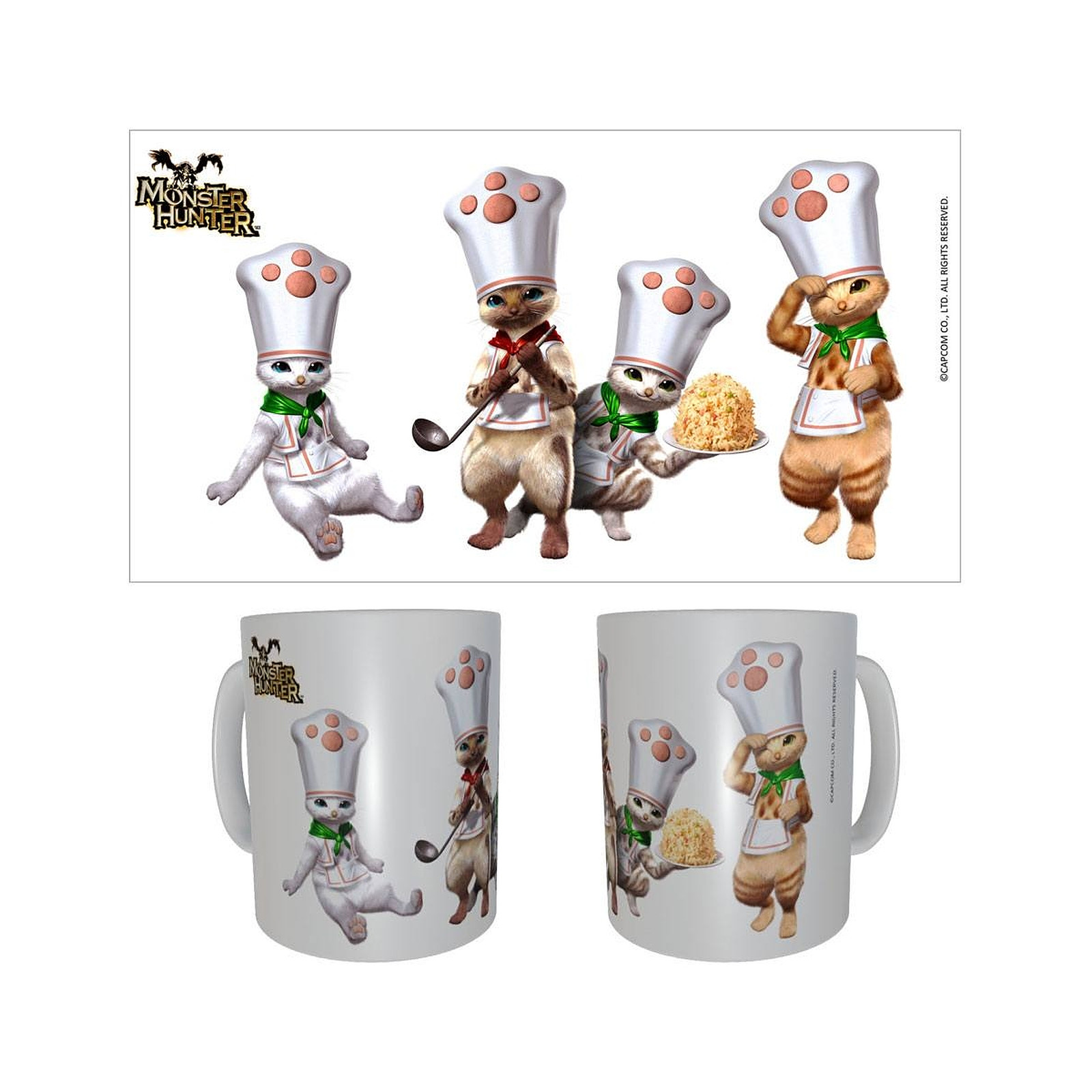 Monster Hunter - Mug ceramique Palico - Mugs Sakami Merchandise