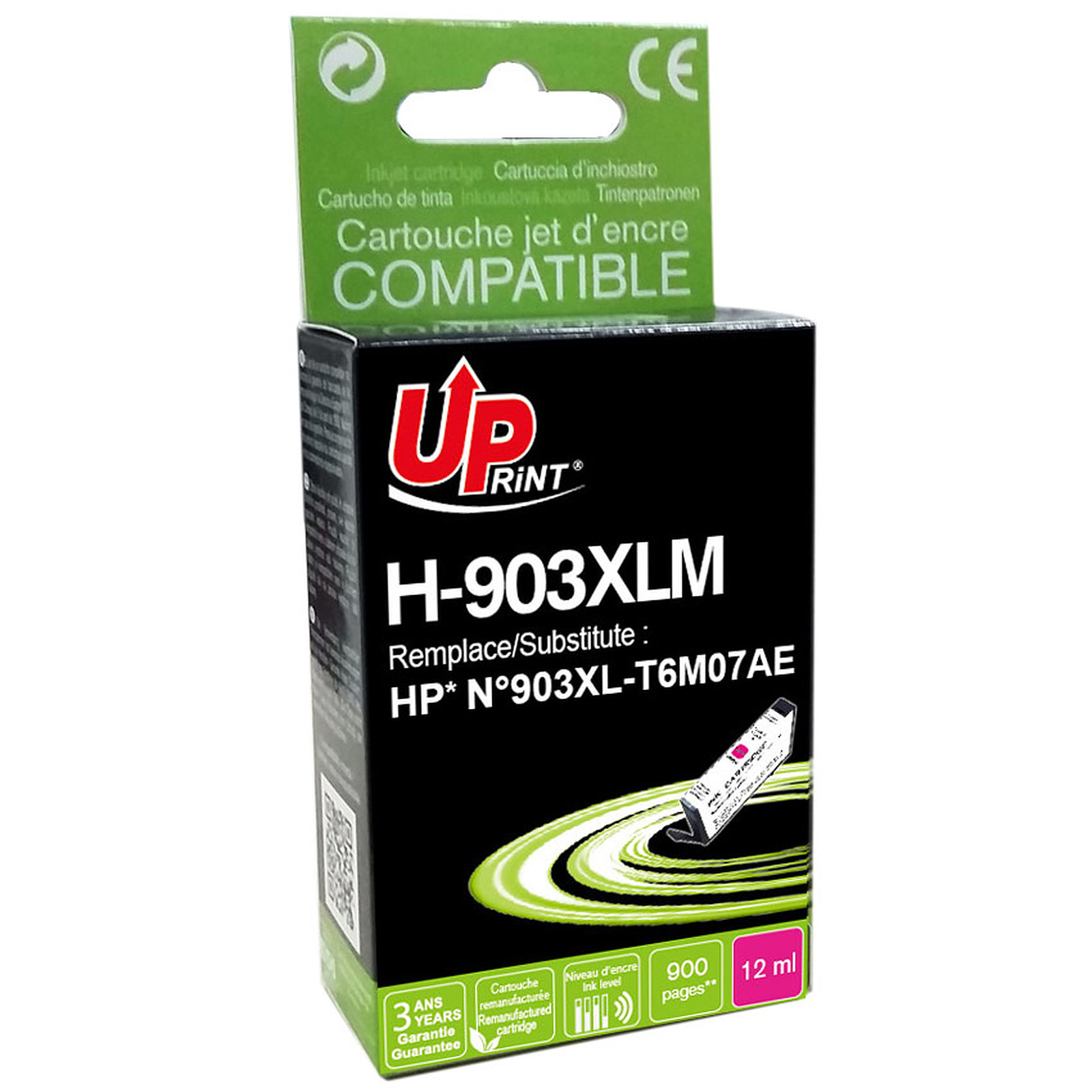 UPrint H-903XL Magenta - Cartouche imprimante UPrint