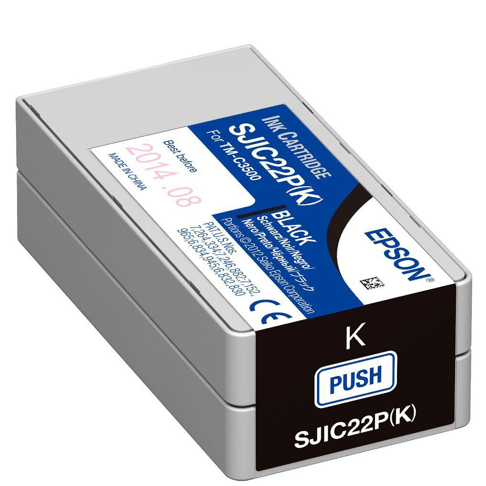Epson SJIC22P(K) - Cartouche imprimante Epson