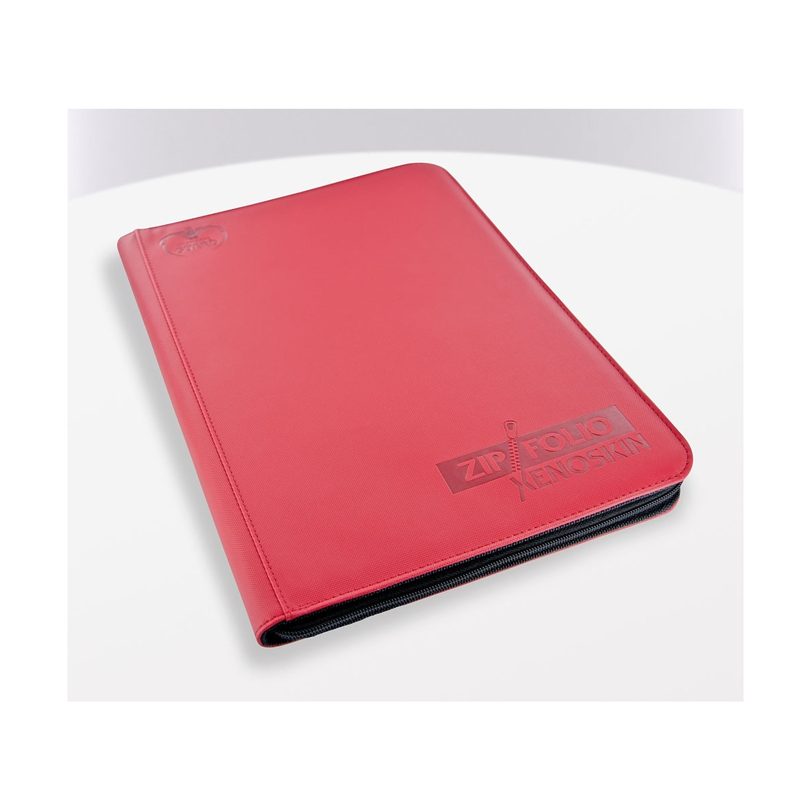 Ultimate Guard - Album portfolio A4 ZipFolio XenoSkin Rouge - Accessoire jeux Ultimate Guard