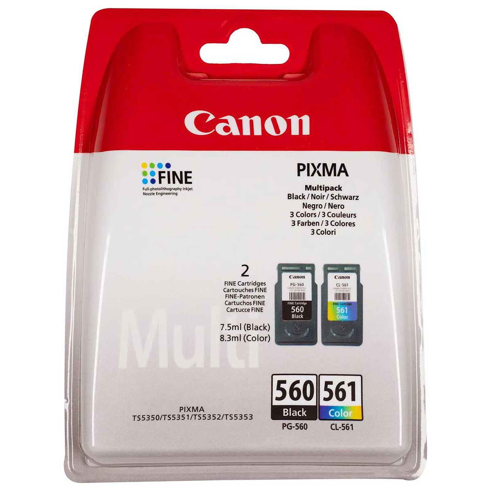 Canon PG-560/CL-561 Multipack - Cartouche imprimante Canon