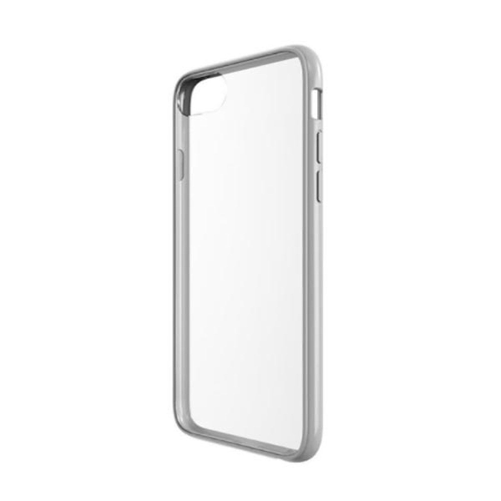 QDOS Hybrid case pour iPhone SE (2020), 8, 7, 6, 6s - clear/silver - Coque telephone Qdos