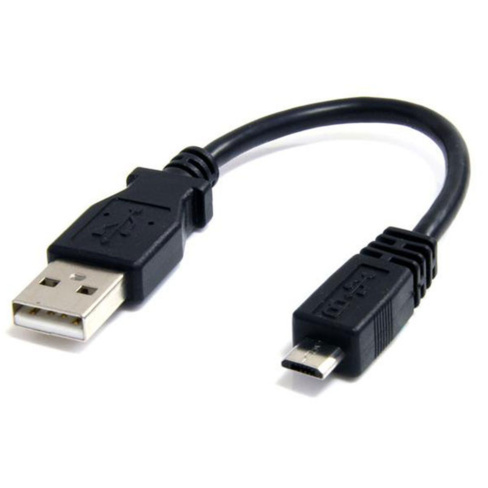 StarTech.com Cable Micro USB-A vers Micro USB-B - USB 2.0 - 15 cm - Noir - Cable & Adaptateur StarTech.com