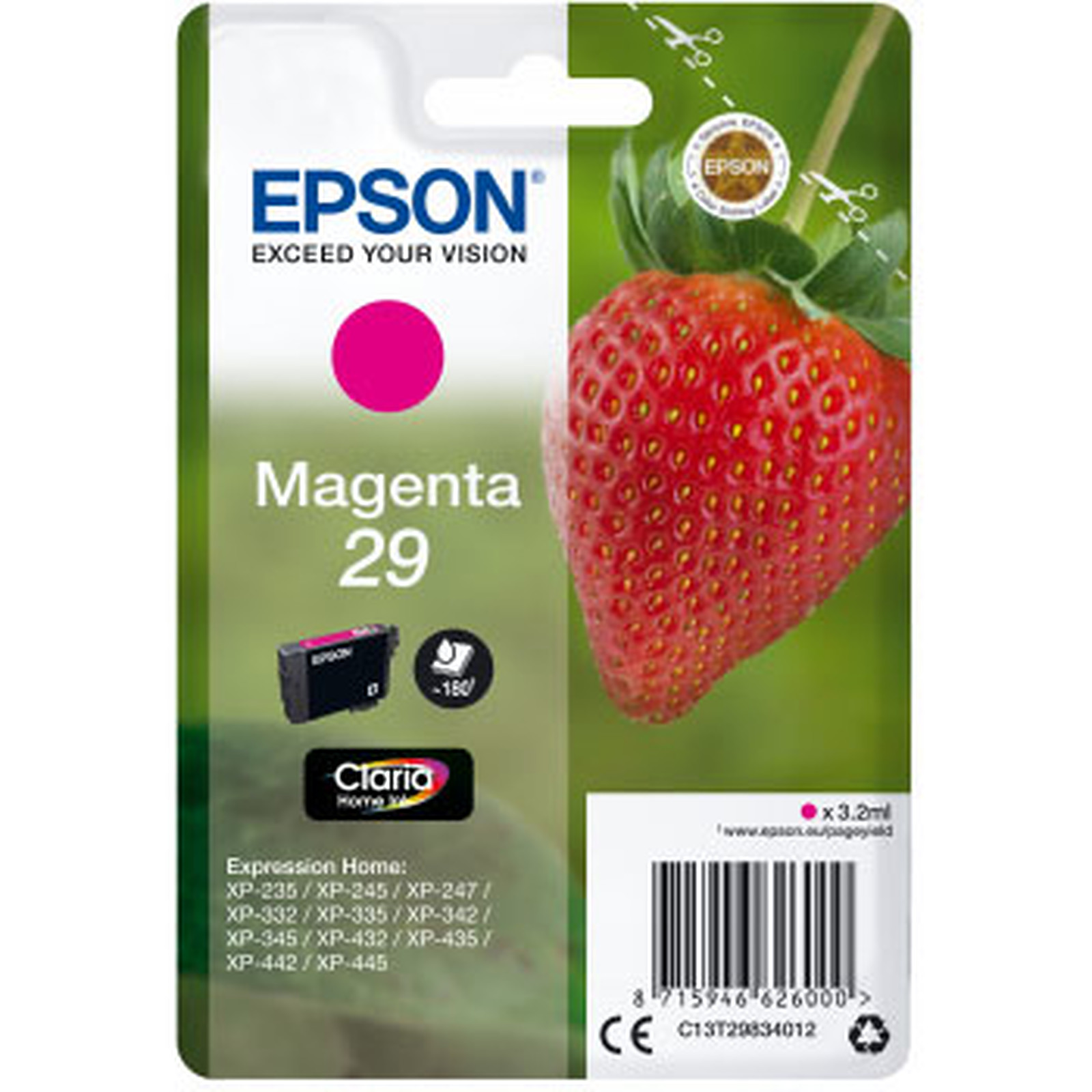 Epson Fraise 29 Magenta - Cartouche imprimante Epson