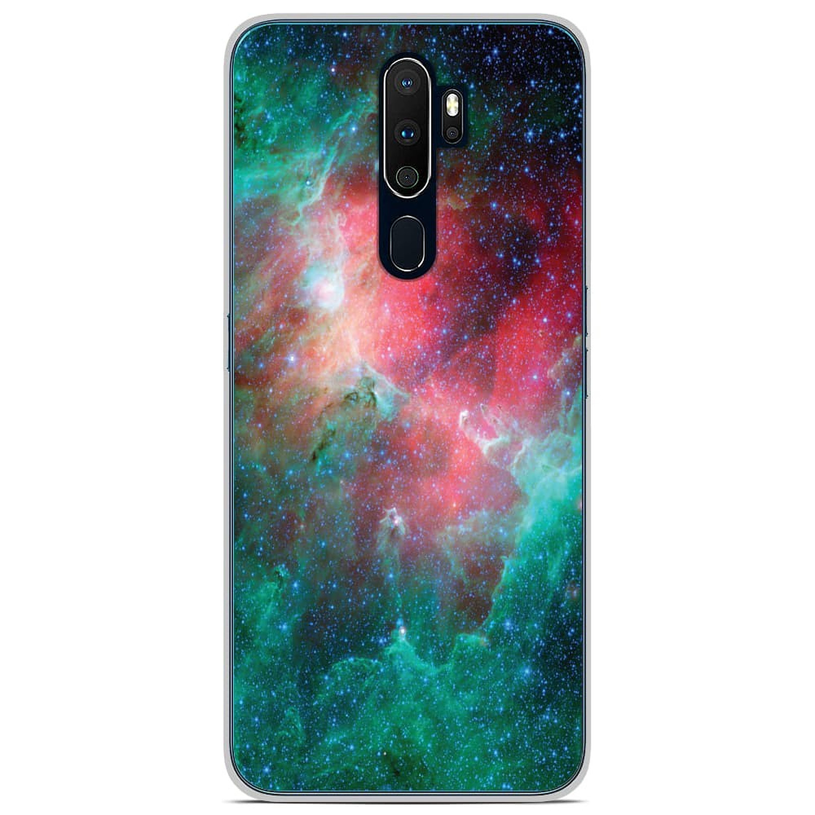 1001 Coques Coque silicone gel Oppo A9 2020 motif Nebuleuse - Coque telephone 1001Coques