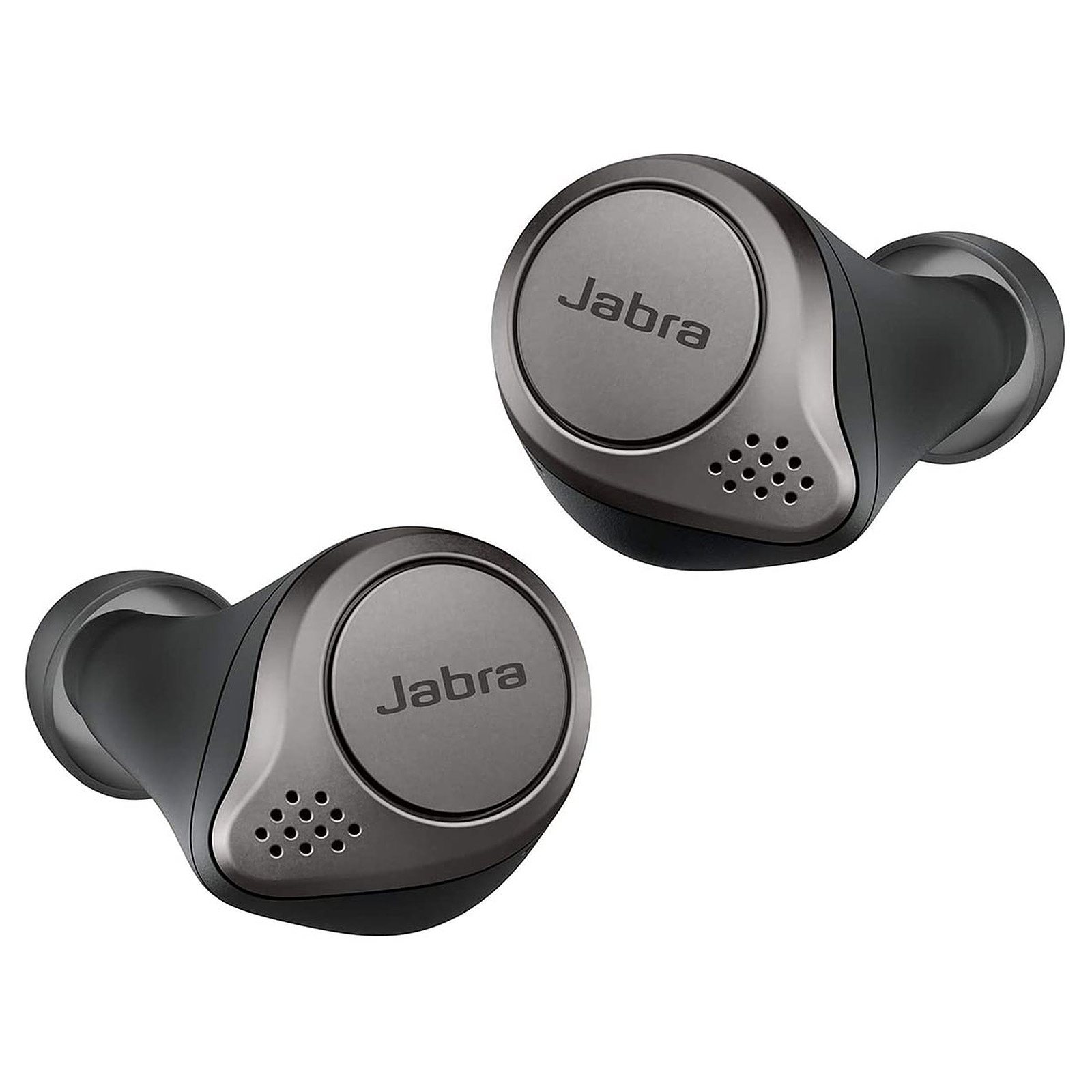 Jabra Elite 75t Wireless Charging Titane - Kit pieton et Casque Jabra
