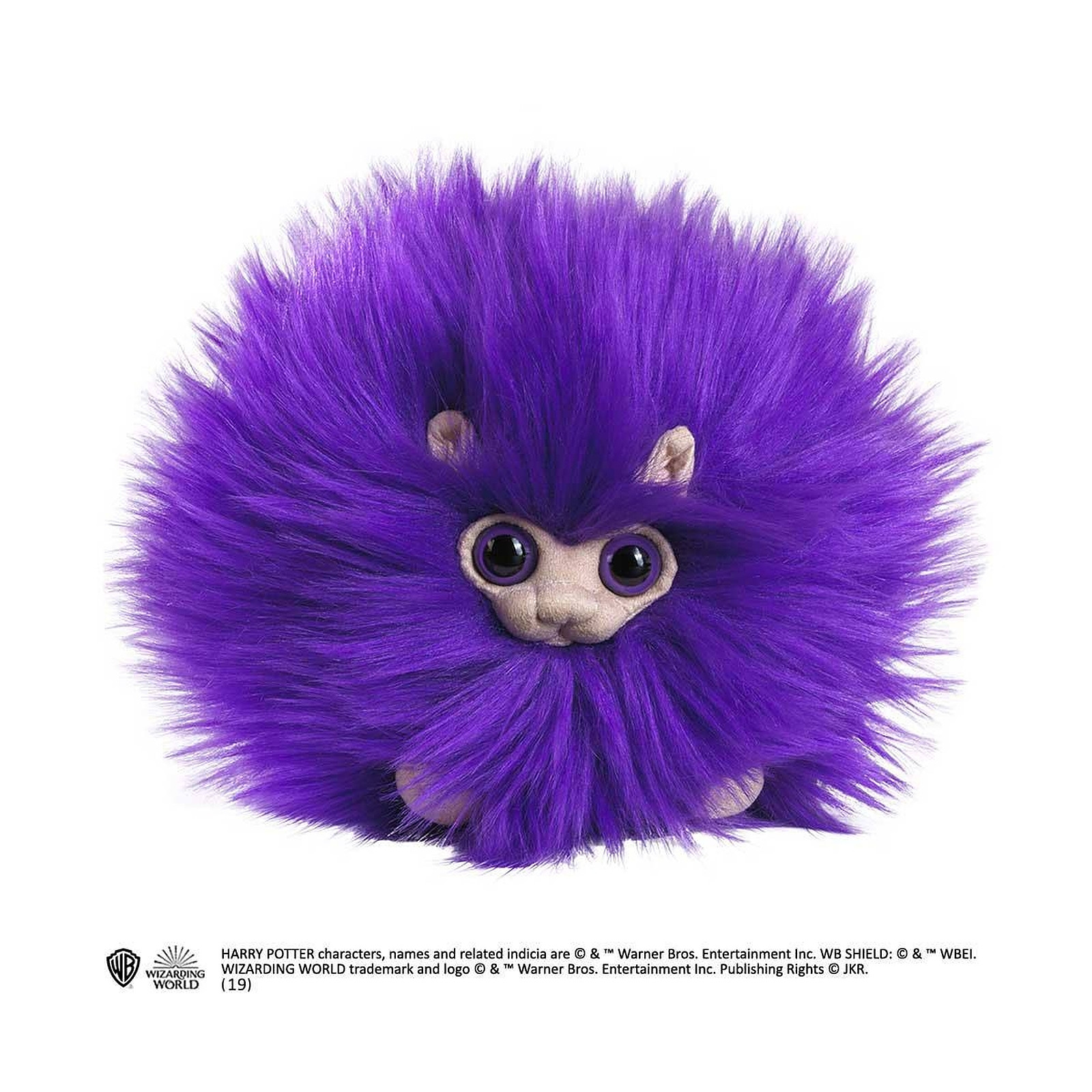 Harry Potter - Peluche Pygmy Puff Purple 15 cm - Peluches Noble Collection