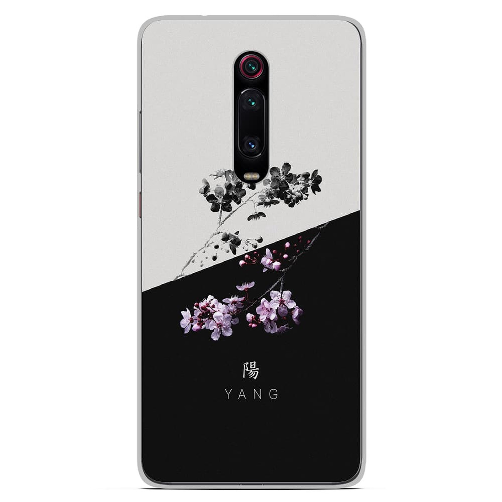1001 Coques Coque silicone gel Xiaomi Mi 9T motif Yin et Yang - Coque telephone 1001Coques