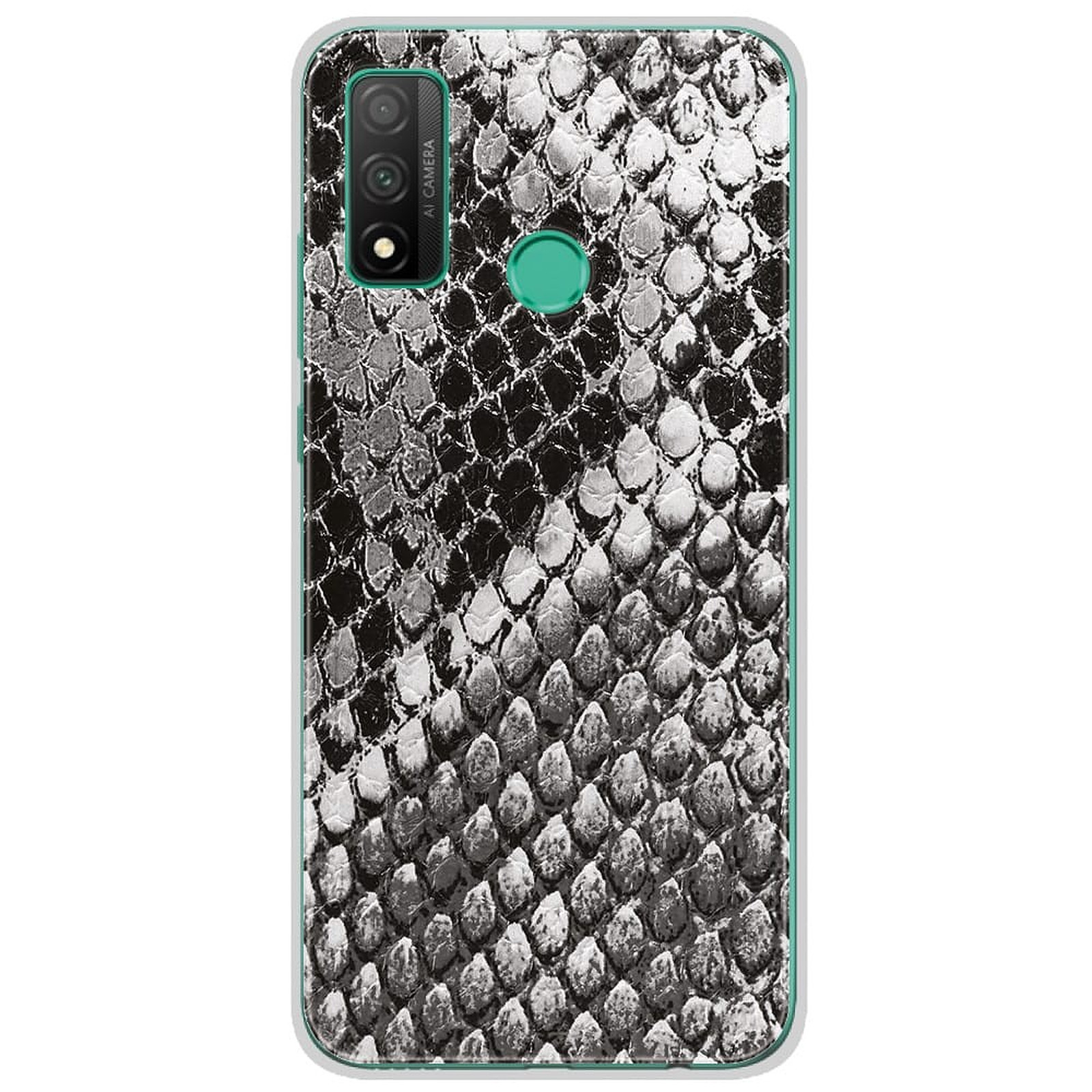 1001 Coques Coque silicone gel Huawei P Smart 2020 motif Texture Python - Coque telephone 1001Coques
