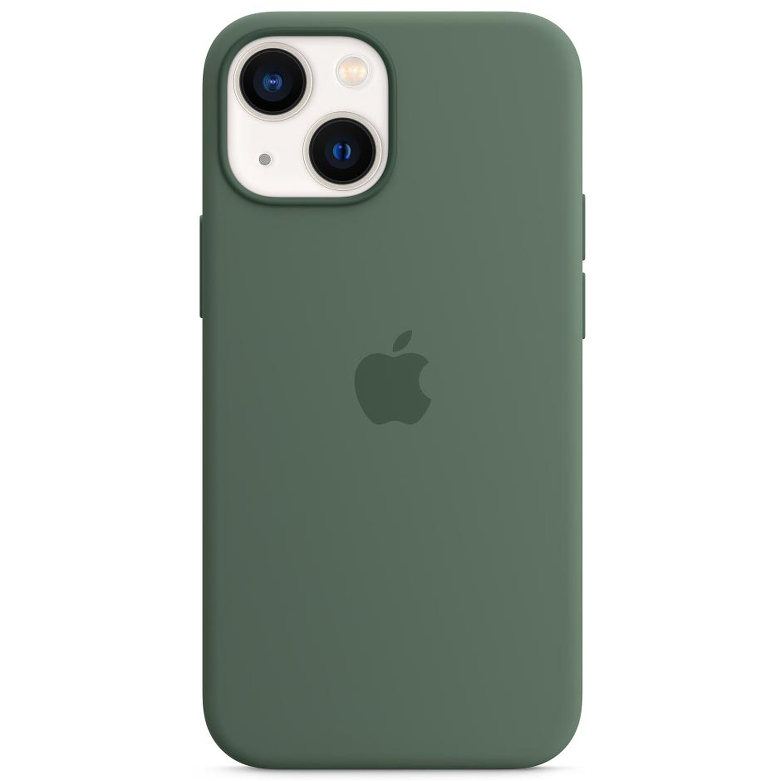 Apple Silicone Case with MagSafe Eucalpyptus Apple iPhone 13 mini - Coque telephone Apple