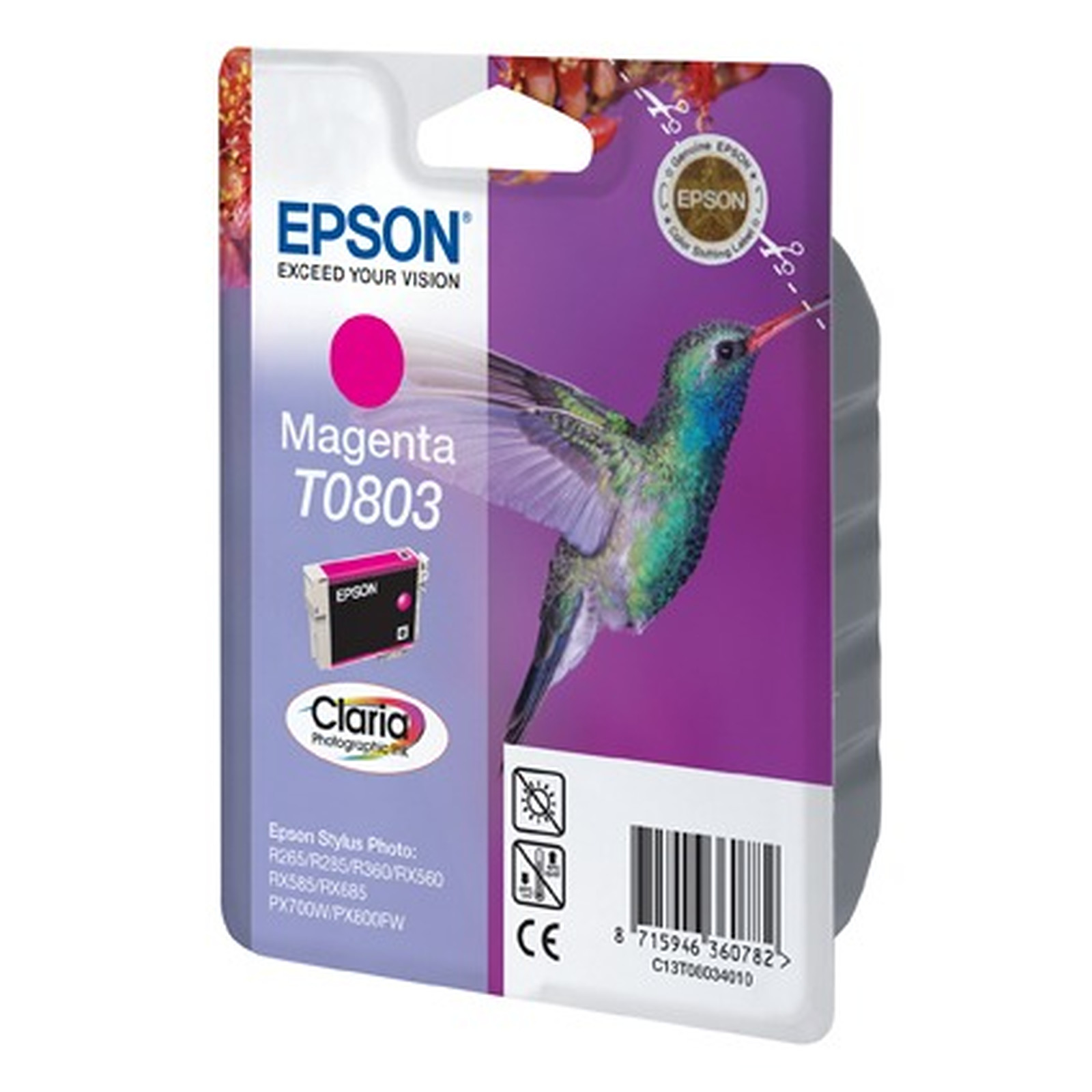 Epson T0803 - Cartouche imprimante Epson