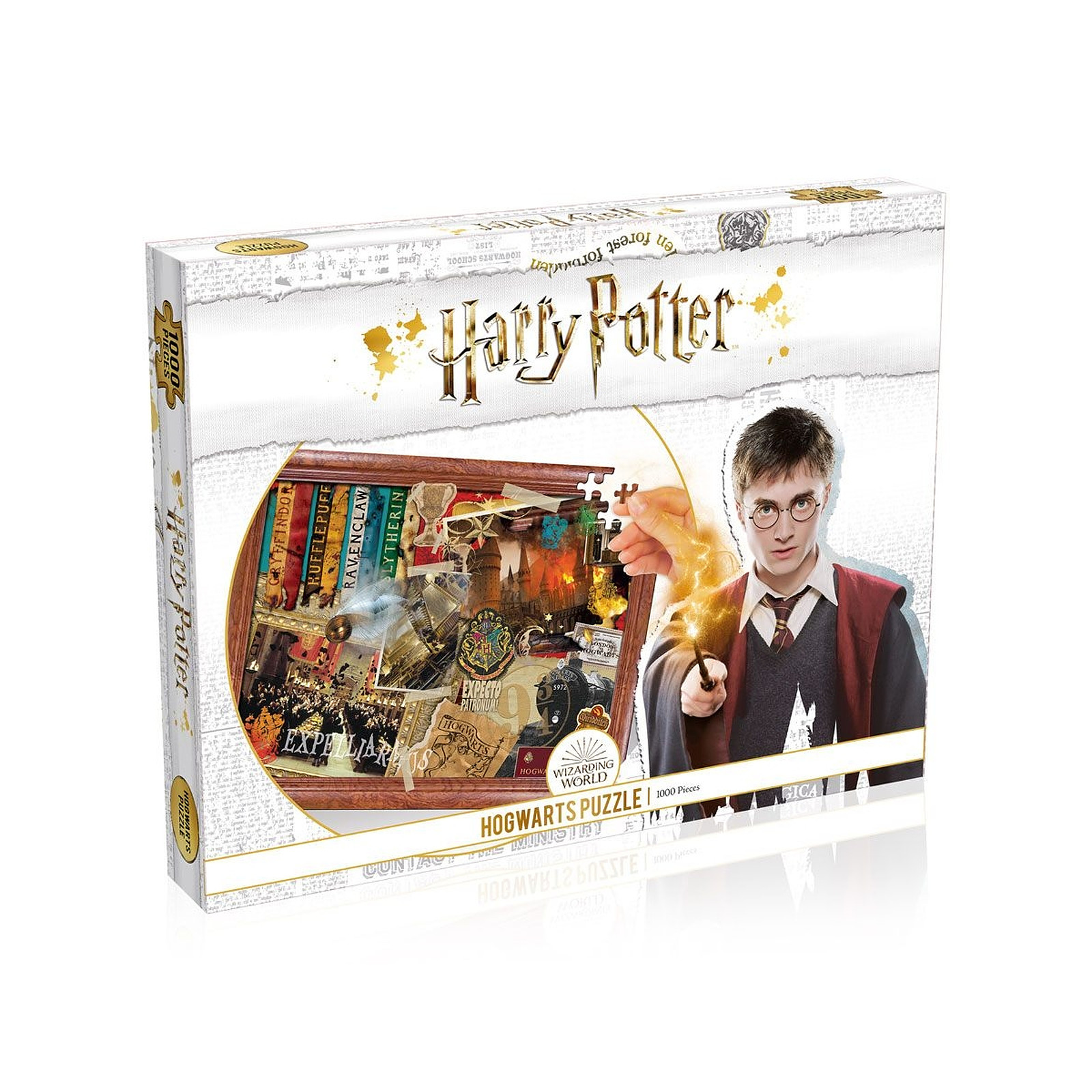Harry Potter - Puzzle Hogwarts (1000 pièces) - Puzzle Winning Moves