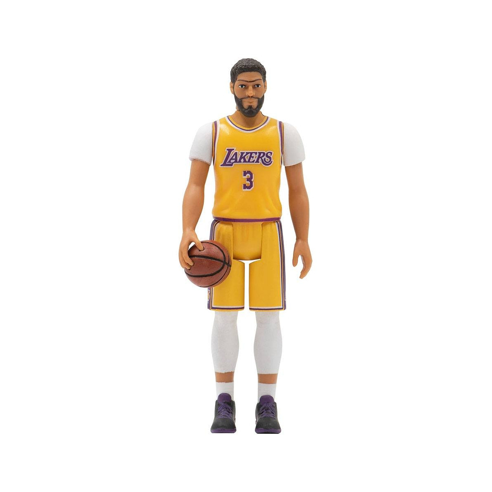 NBA - Figurine ReAction Anthony Davis (Lakers) 10 cm Wave 1 - Figurines Super7