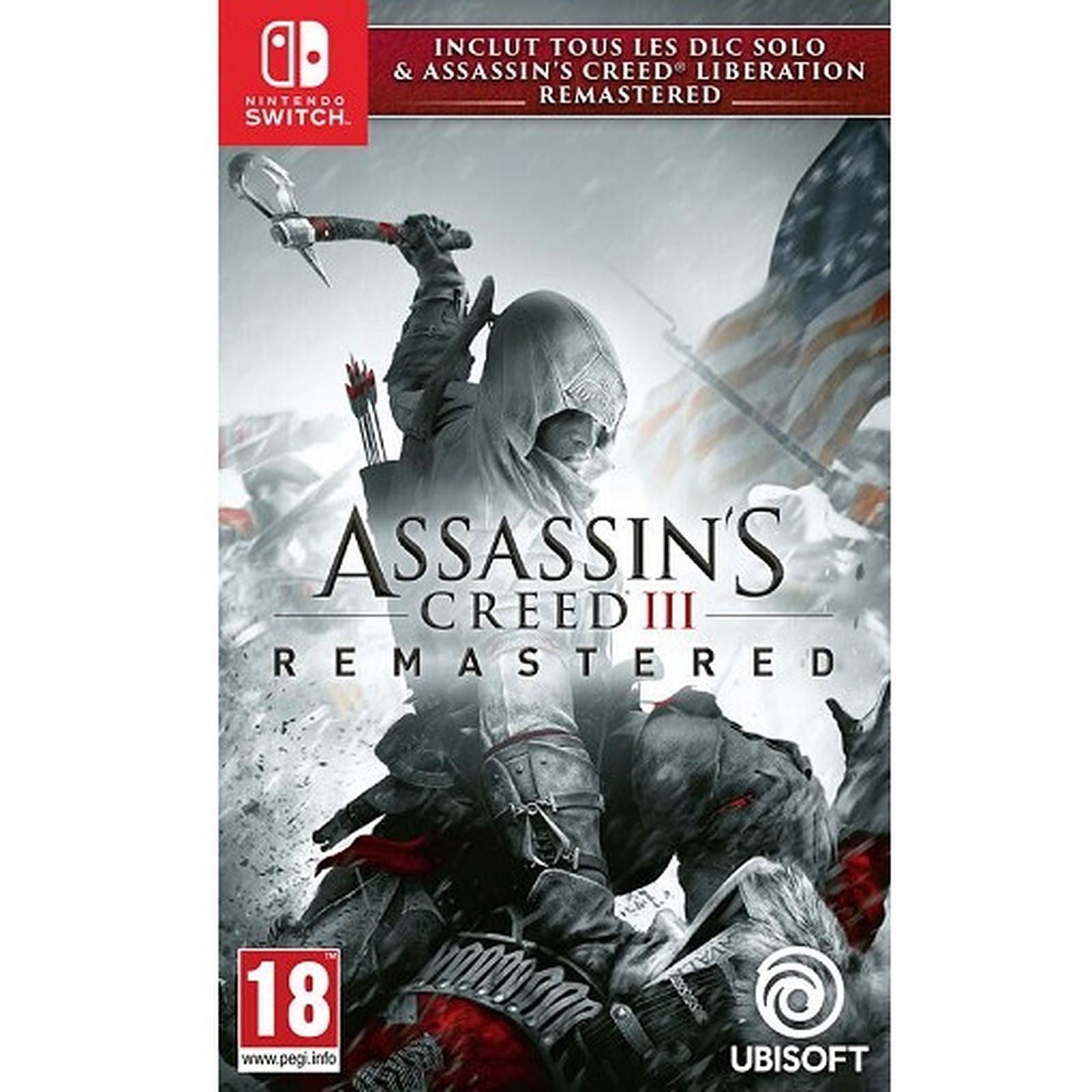 Assassin s Creed III Remastered (SWITCH) - Jeux Nintendo Switch Ubisoft