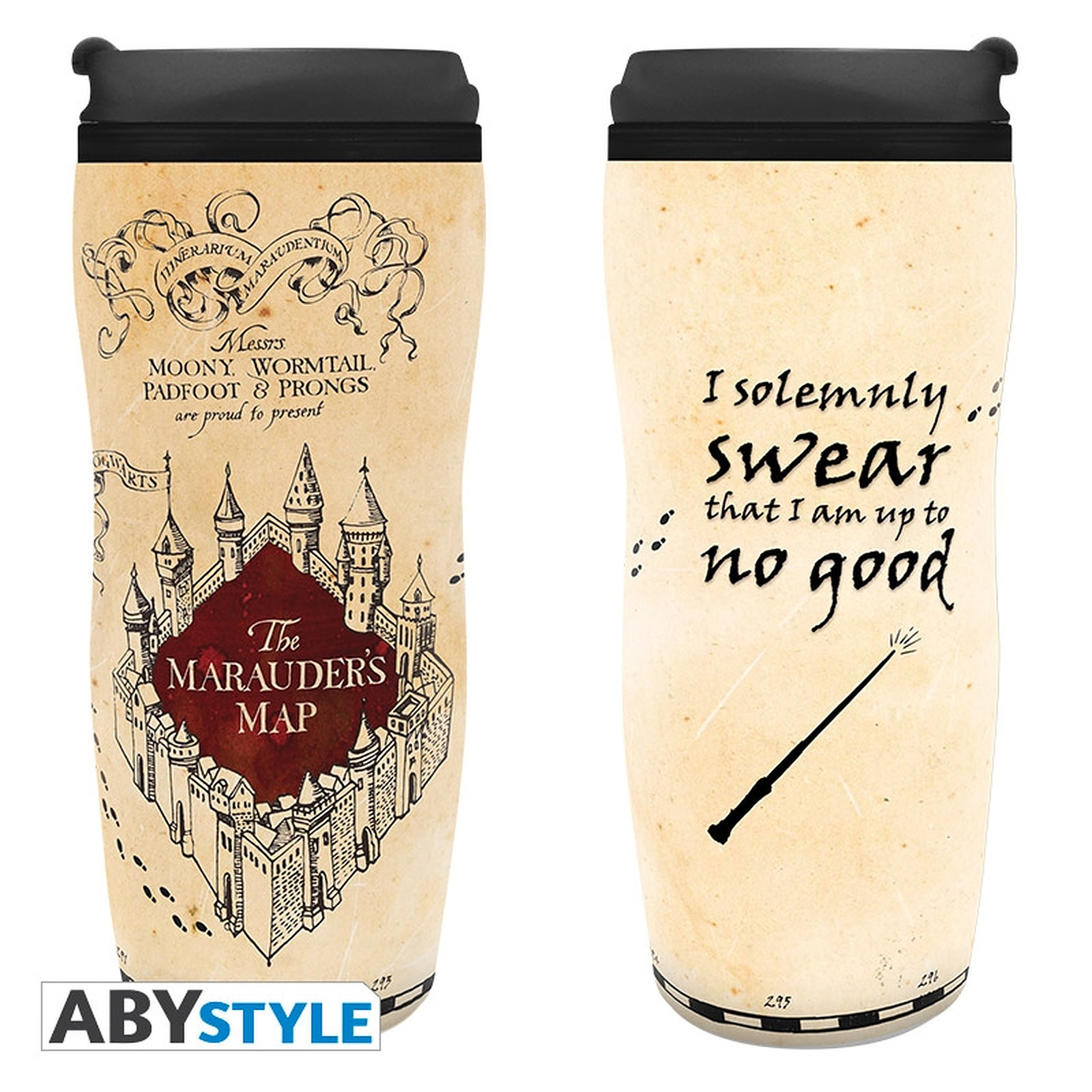 Harry Potter - Mug De Voyage Carte Du Maraudeur - Mugs Abystyle