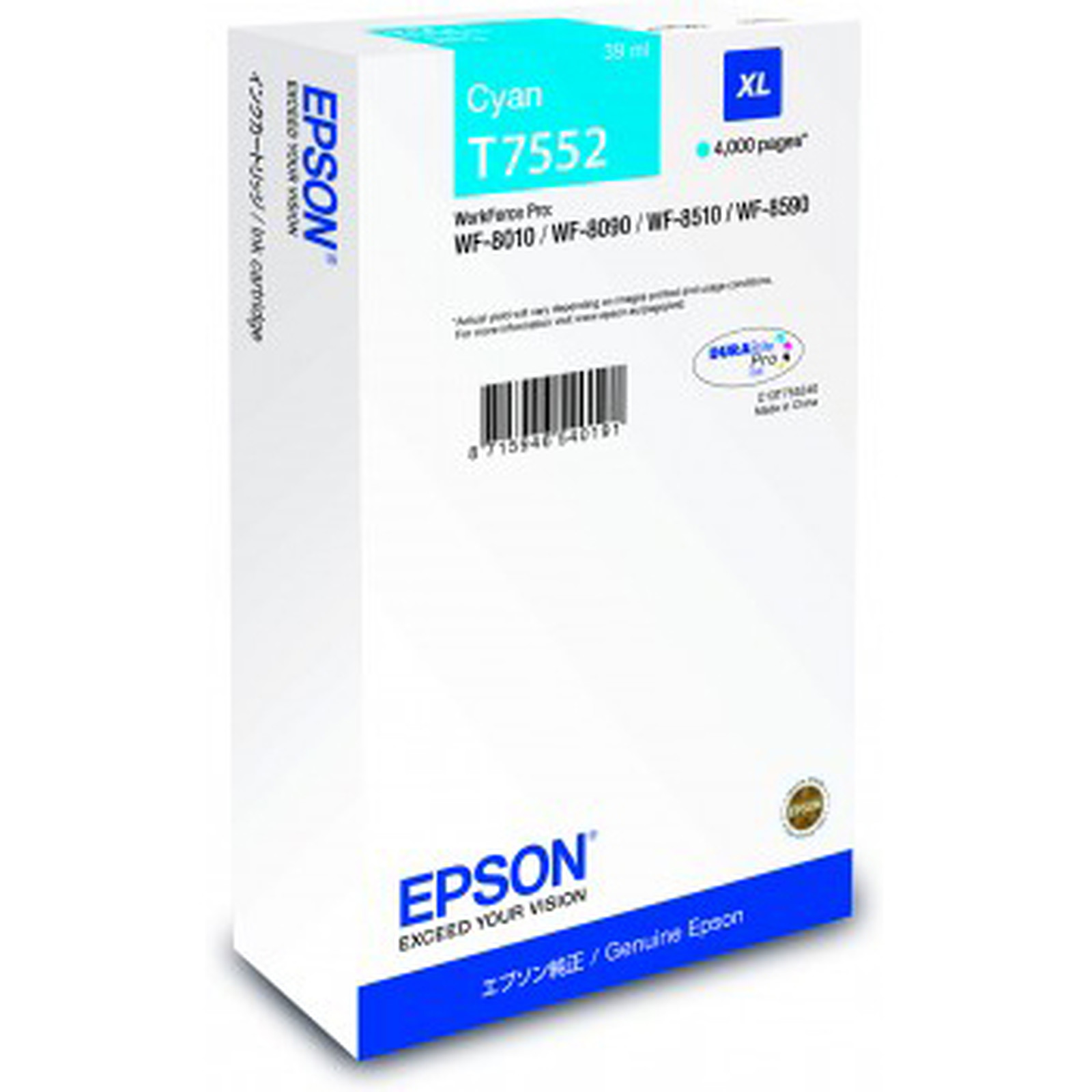 Epson T7552 (C13T755240) - Cartouche imprimante Epson