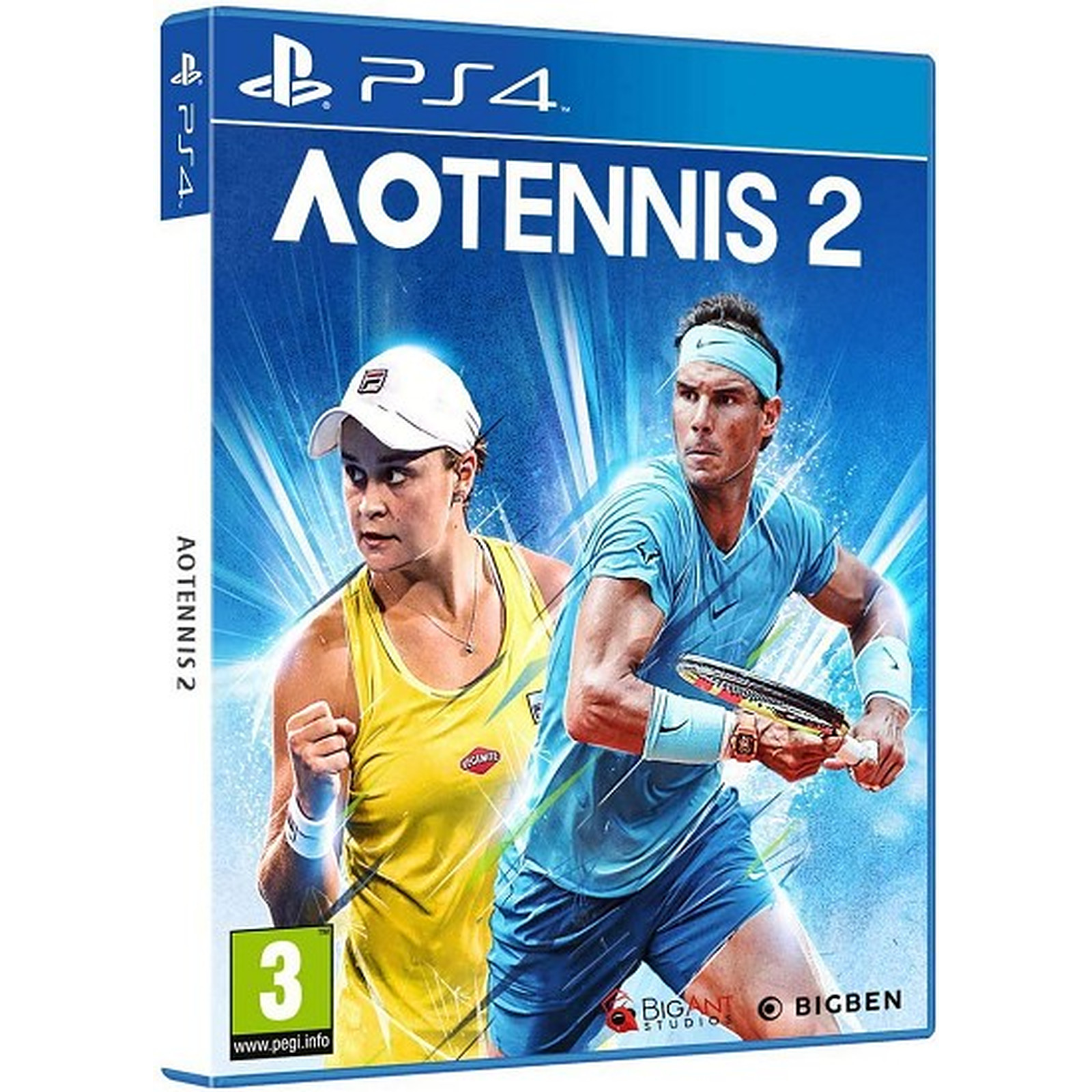 AO Tennis 2 (PS4) - Jeux PS4 Bigben Interactive